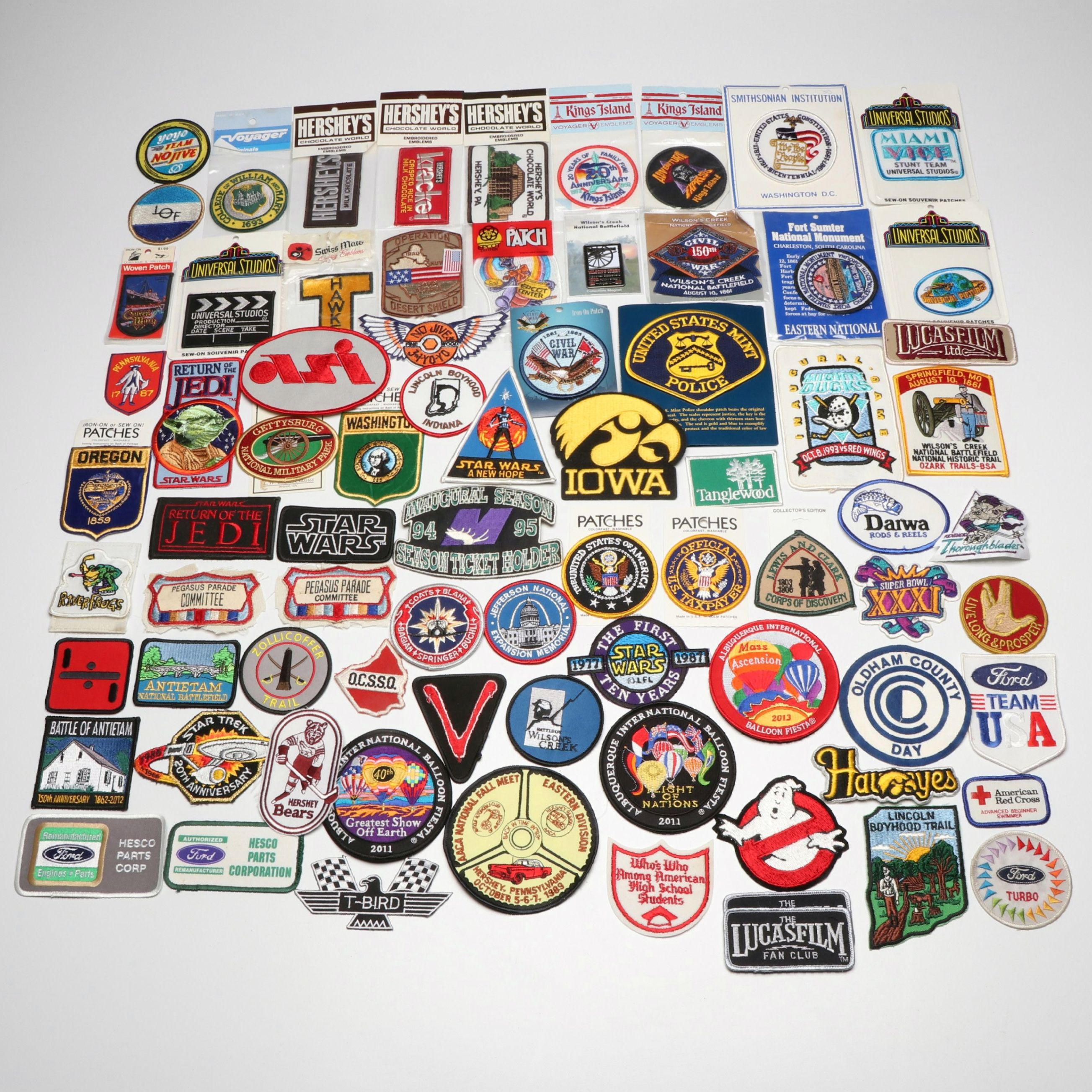 Star Wars, Epcot, Ford Motors and More Souvenir Patches