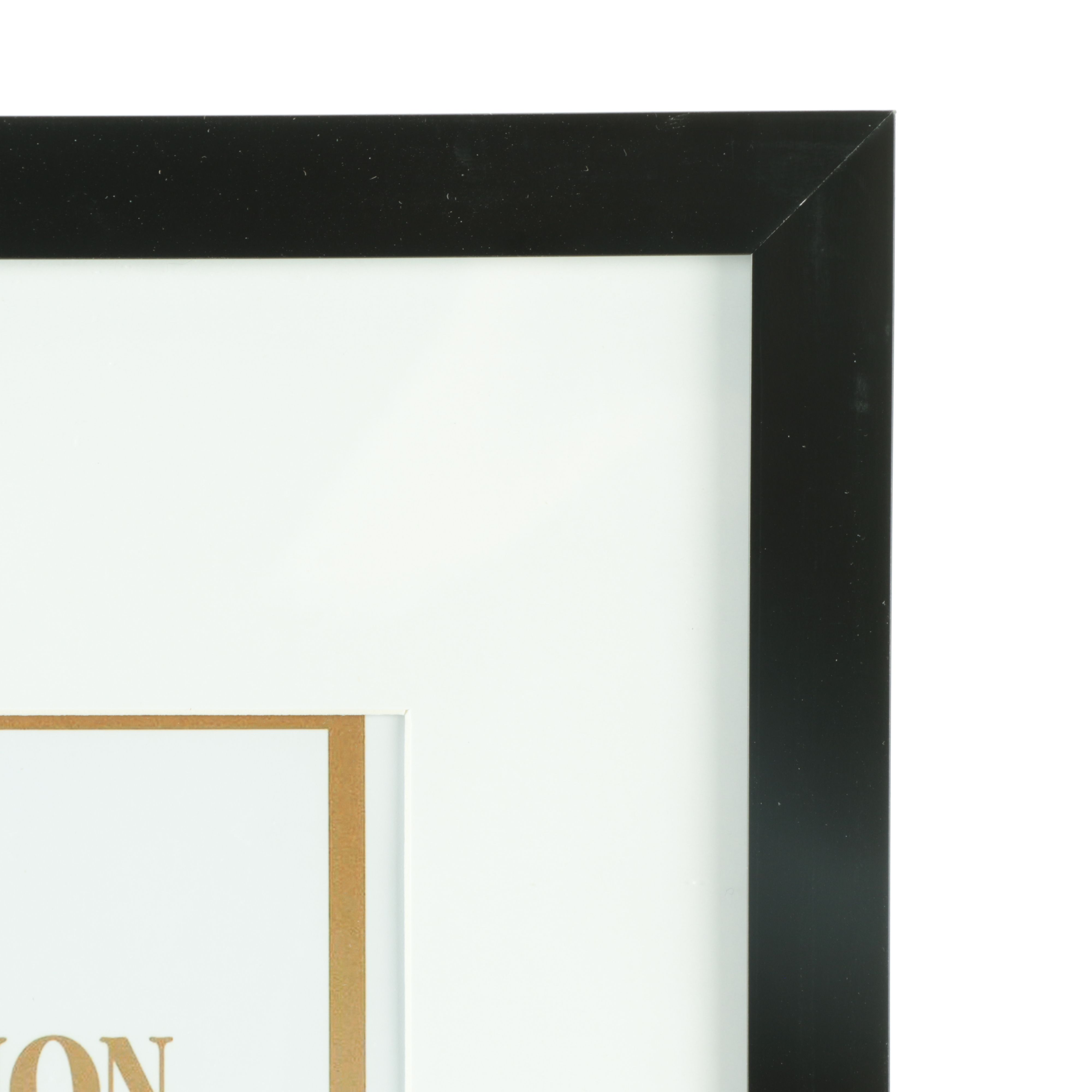 Chevy Chase Signed “Christmas Vacation” Movie Print in Matted Frame, JSA
