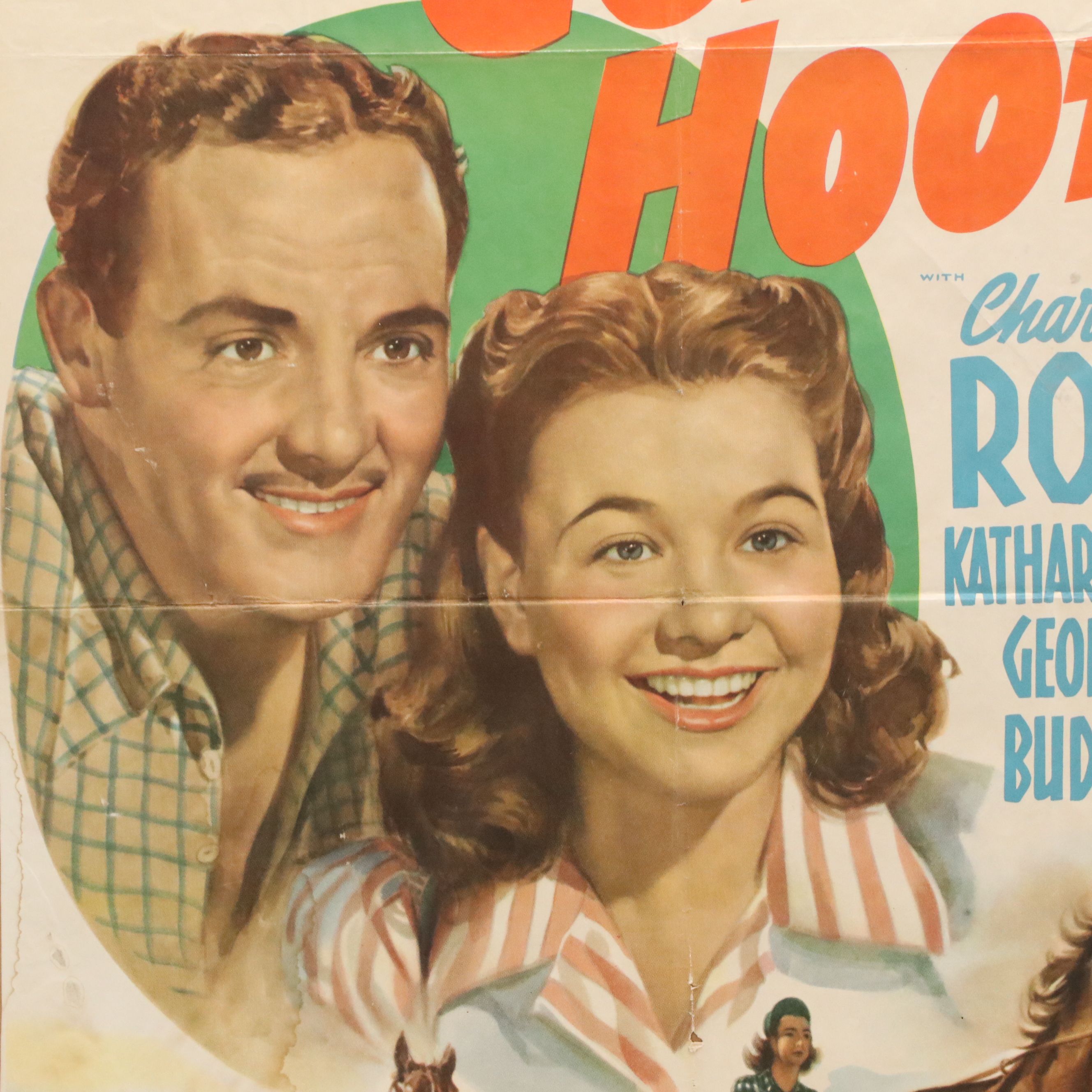 "Golden Hoofs" Film Release Poster, 1941