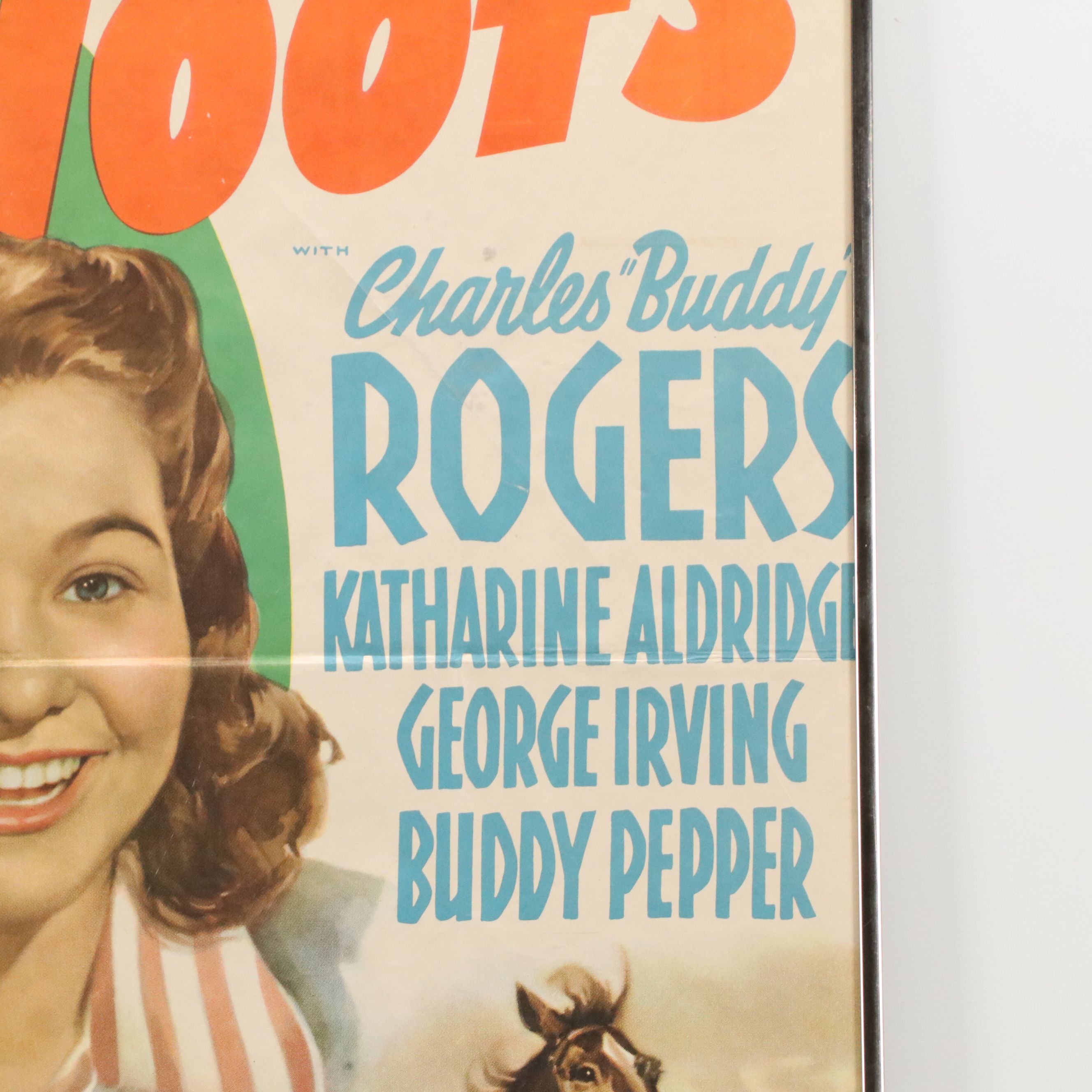 "Golden Hoofs" Film Release Poster, 1941