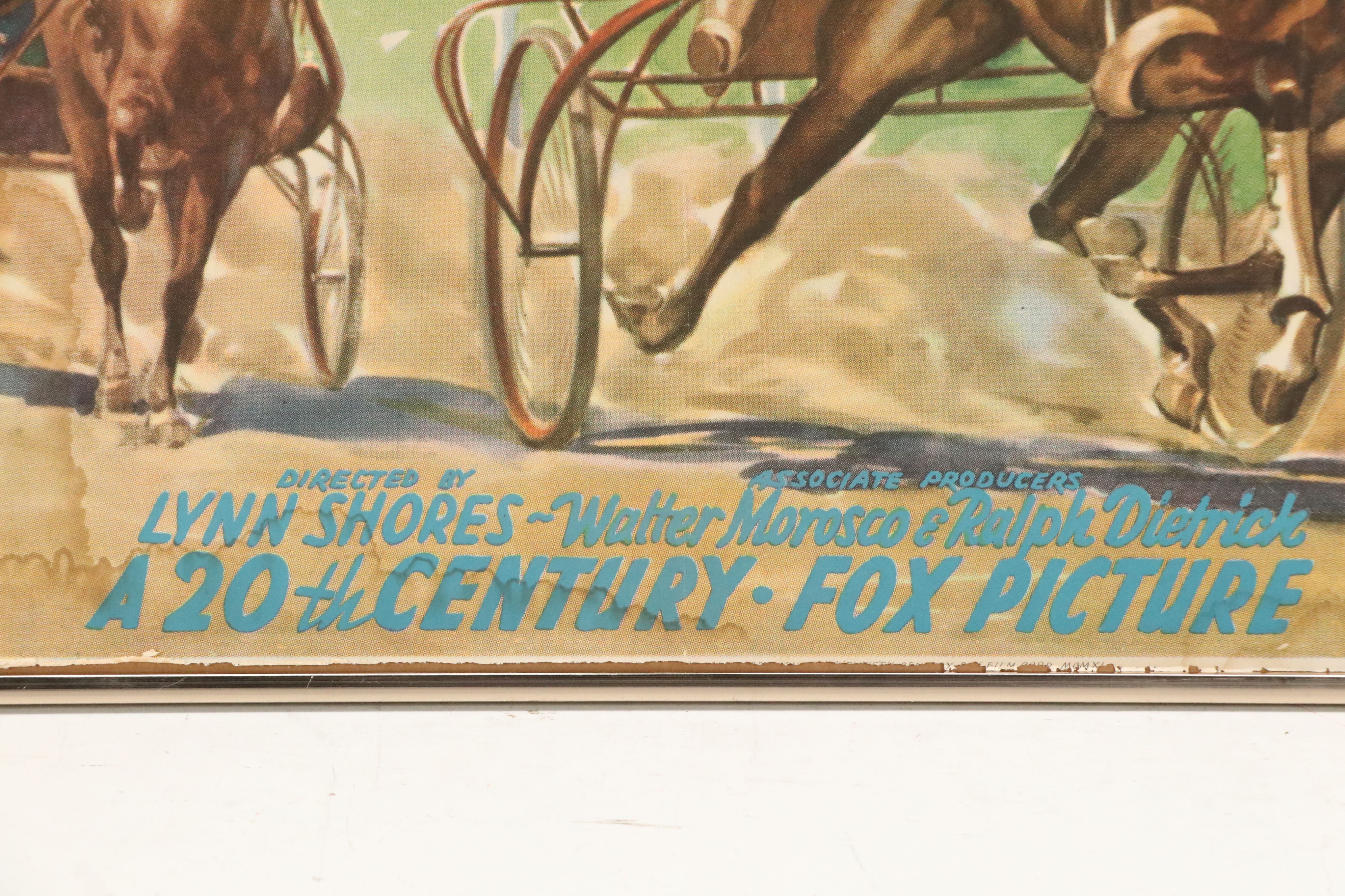 "Golden Hoofs" Film Release Poster, 1941