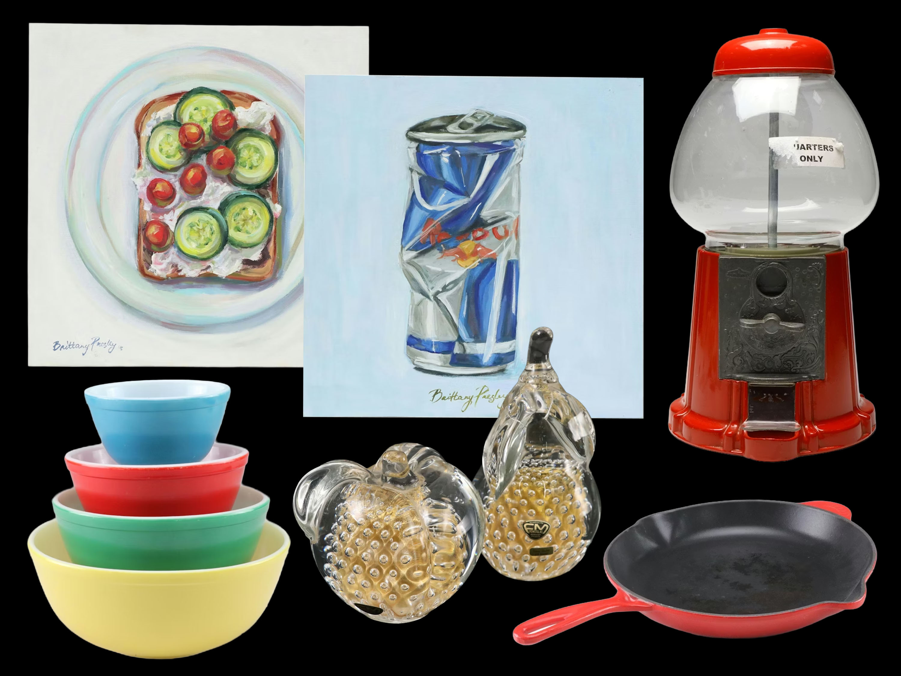 The Gourmand Gallery: Food-Themed Art, High-End Cookware & Kitchen Collectibles