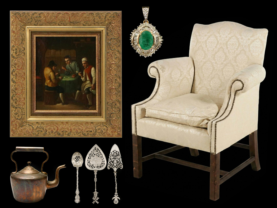 Heritage Elegance: Fine Art, Jewelry, Antique Silver & Traditional Home Furnishings