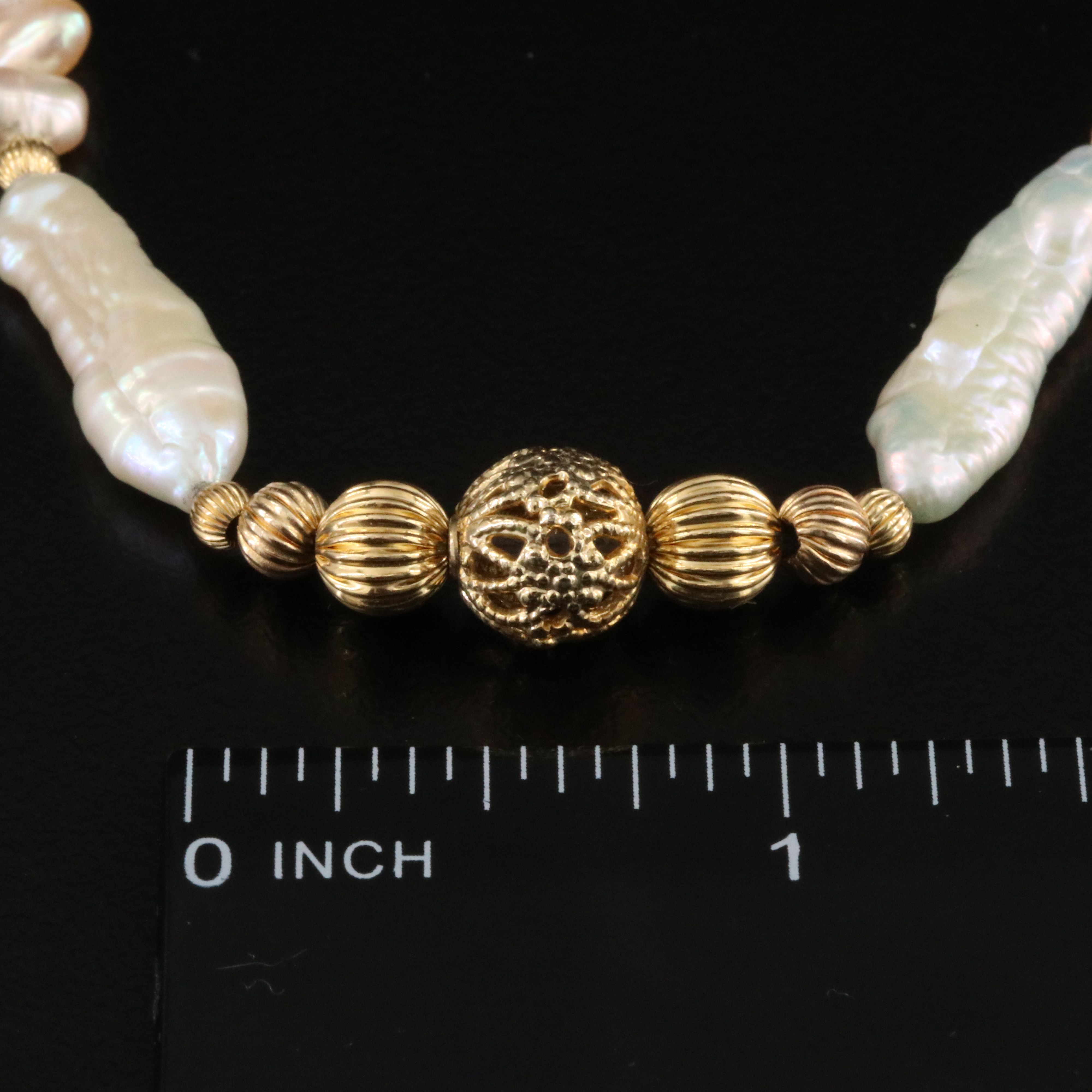 Pearl Necklaces with 14K Clasps