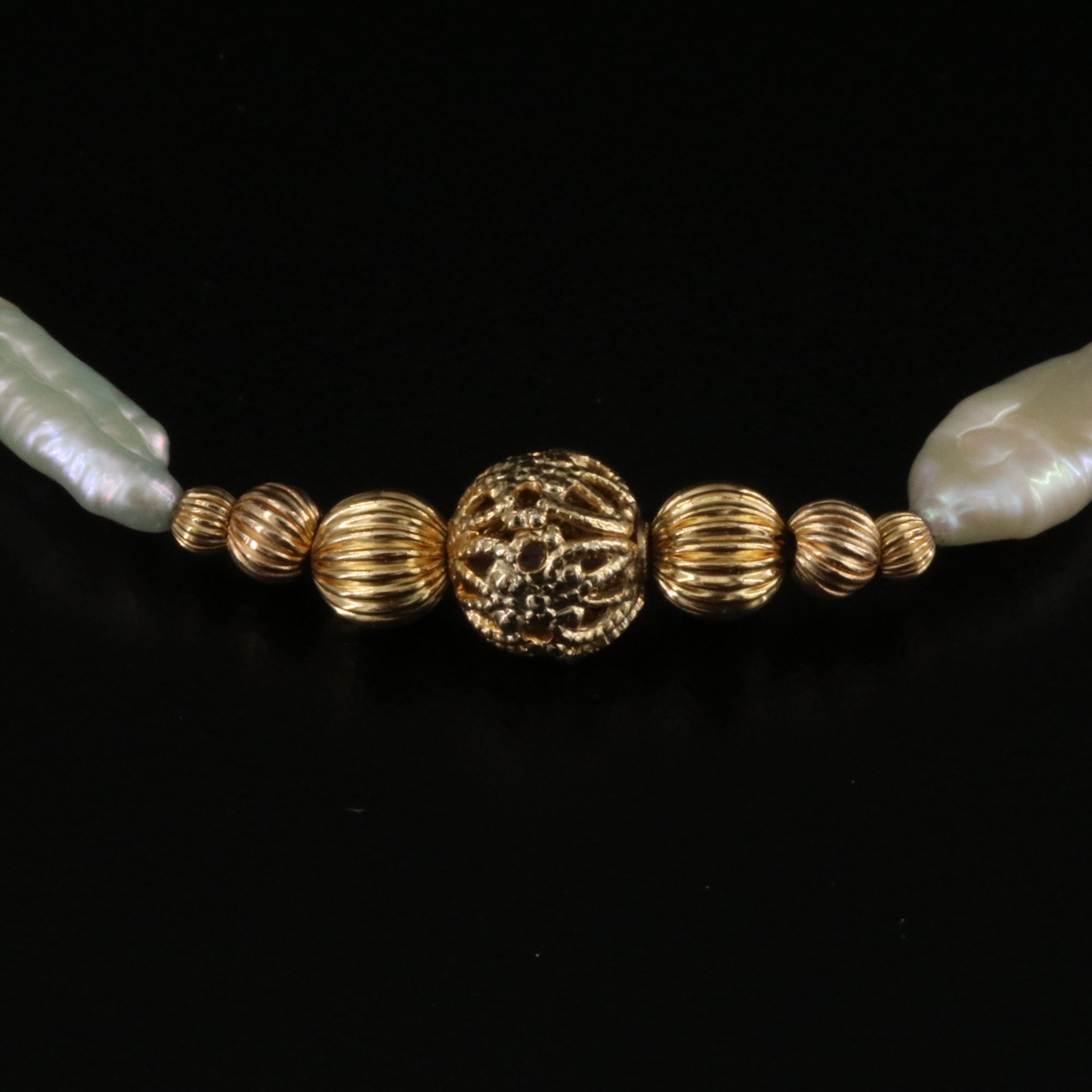 Pearl Necklaces with 14K Clasps