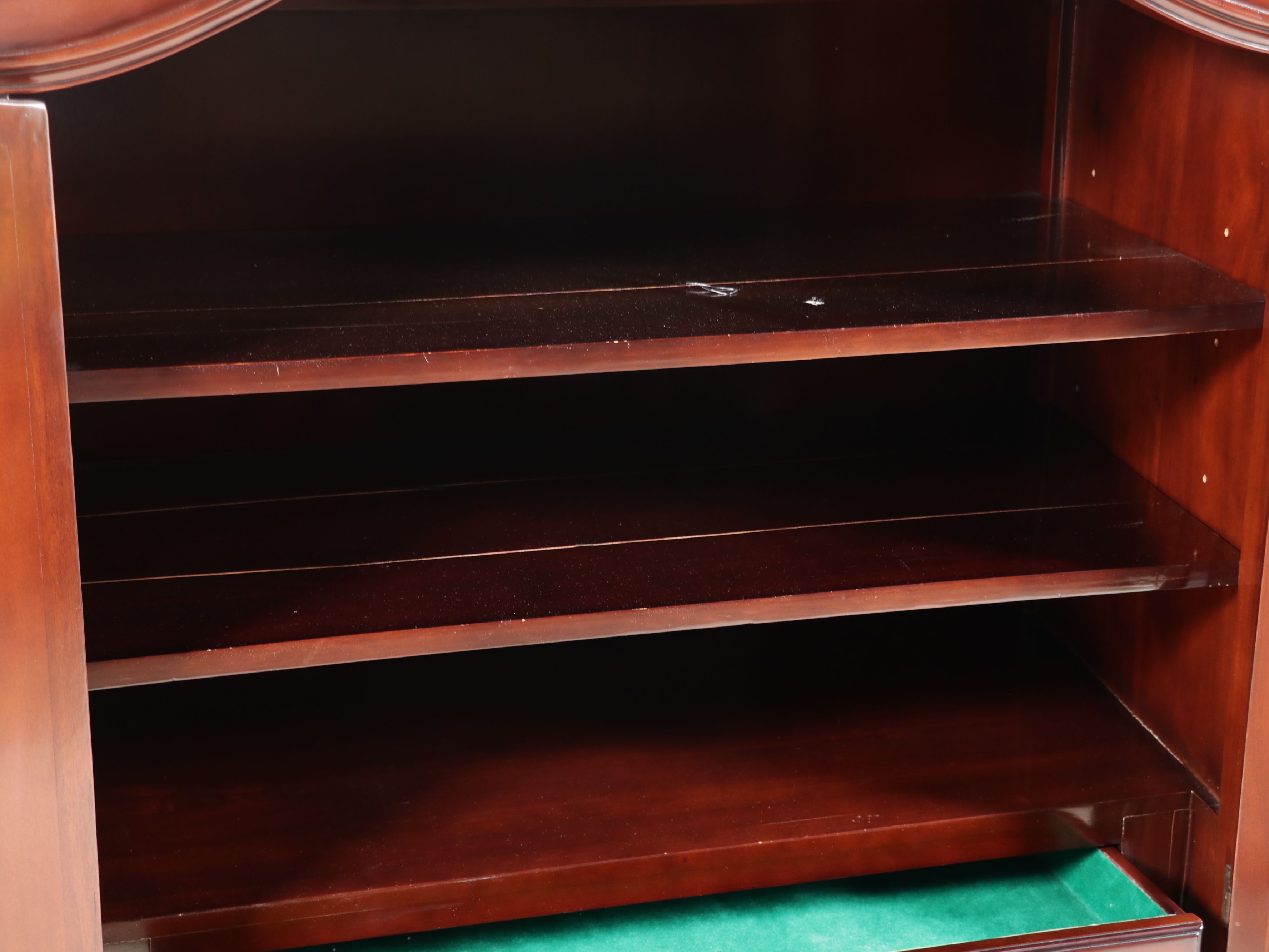 French Provincial Style Cherry Finish Armoire Lyonnaise, Late 20th Century