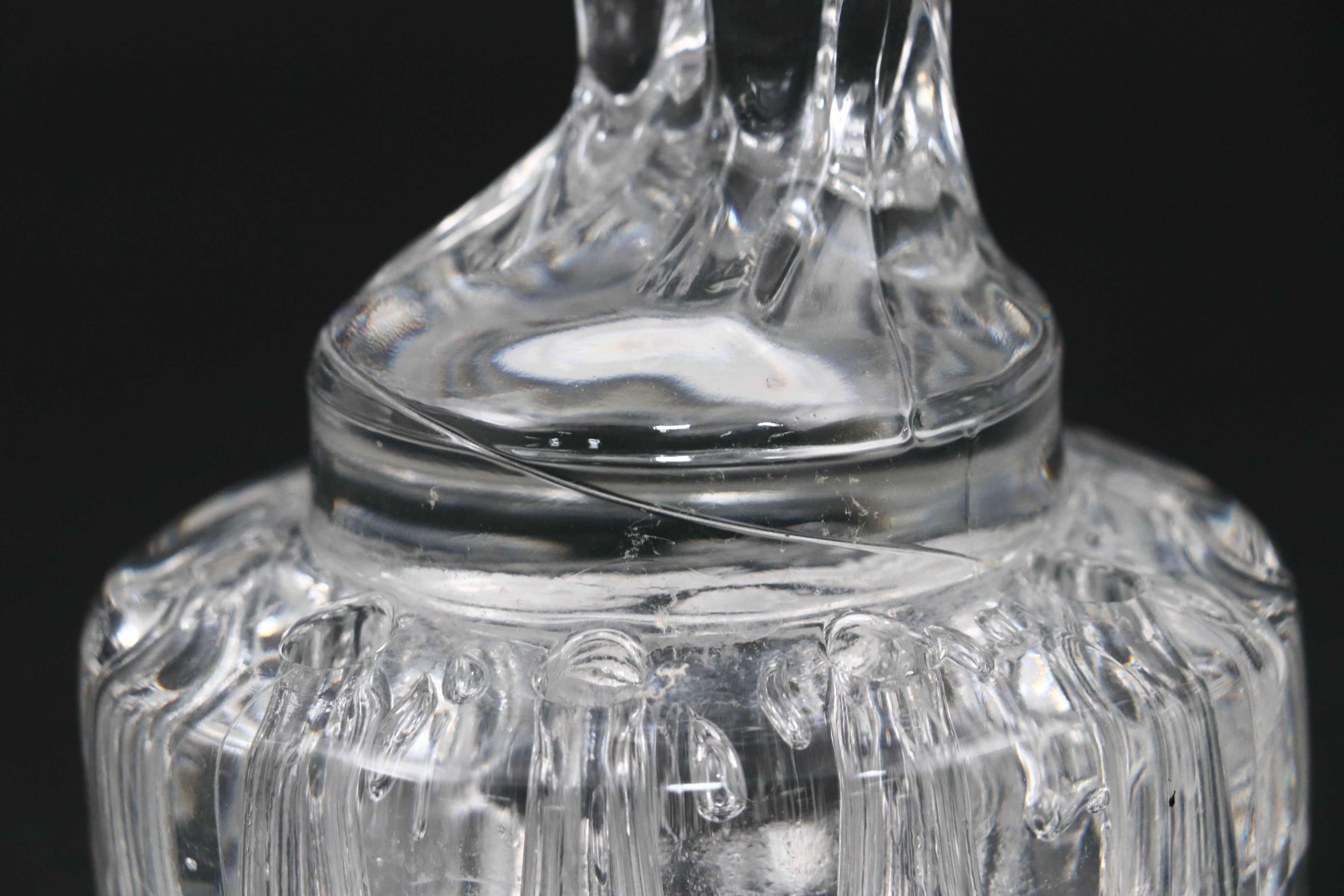 Fostoria "Rearing Horse" Bookend with Heisey Ashtrays and More Glass