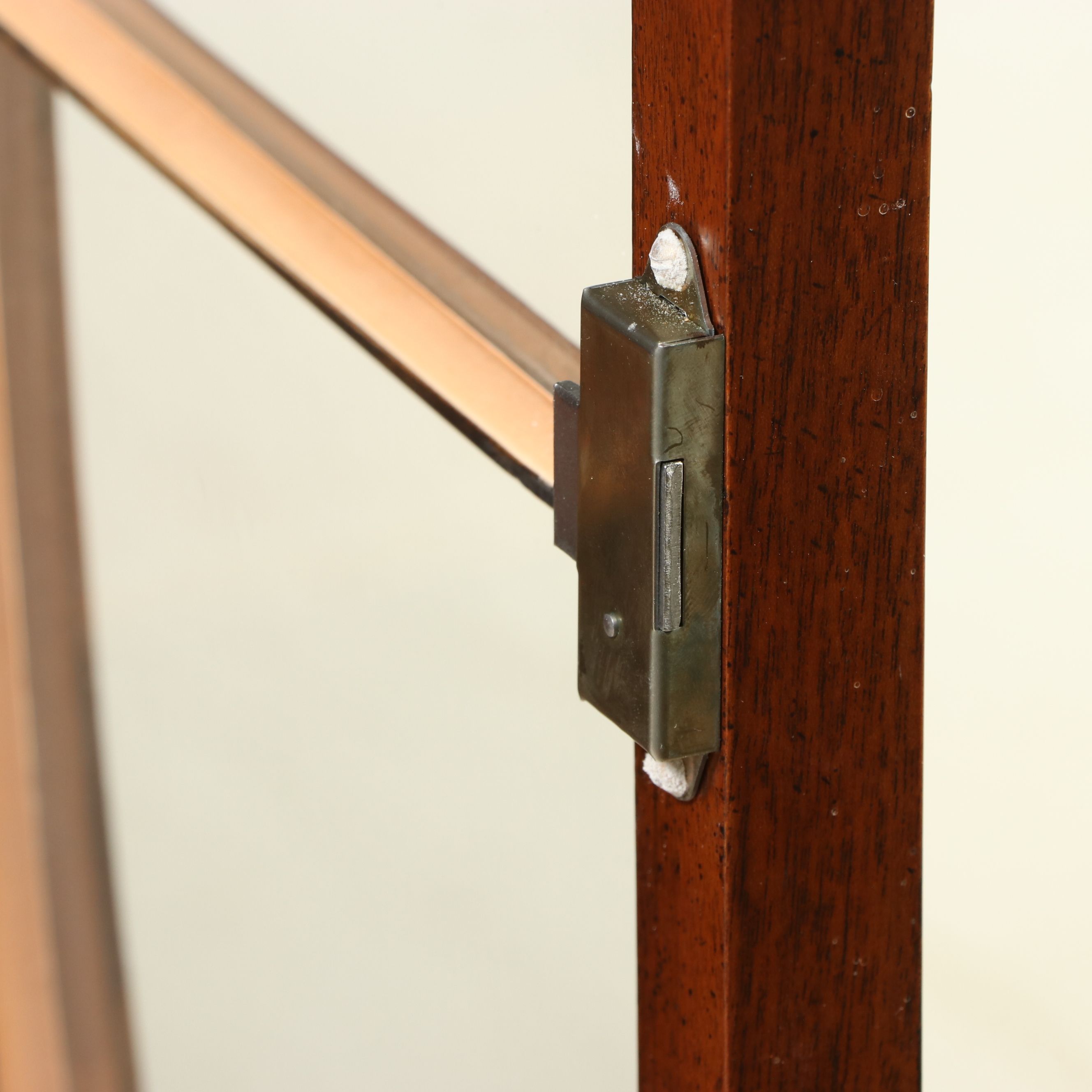 Baker George III Style Glass-Front Bookcase