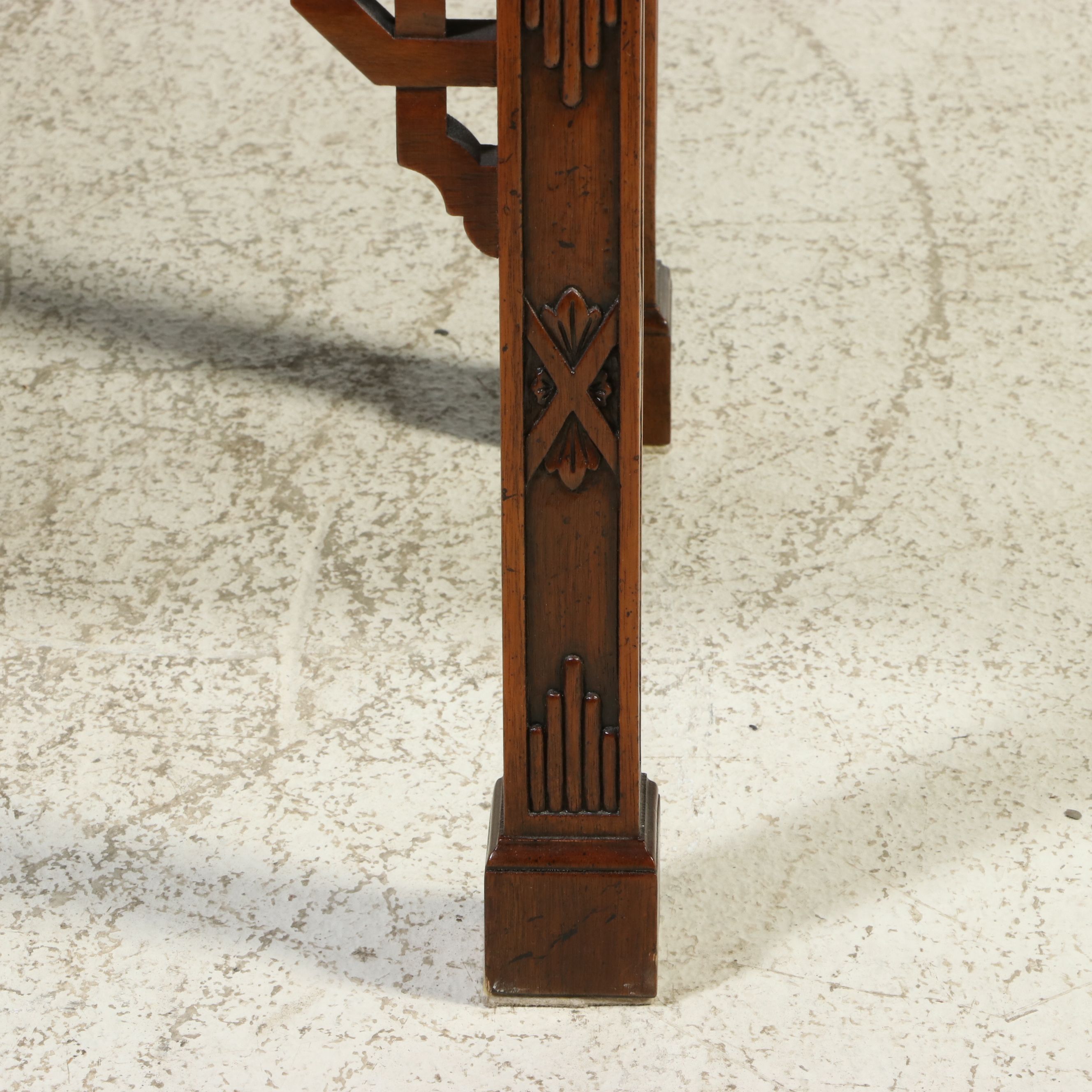 Baker George III Style Glass-Front Bookcase