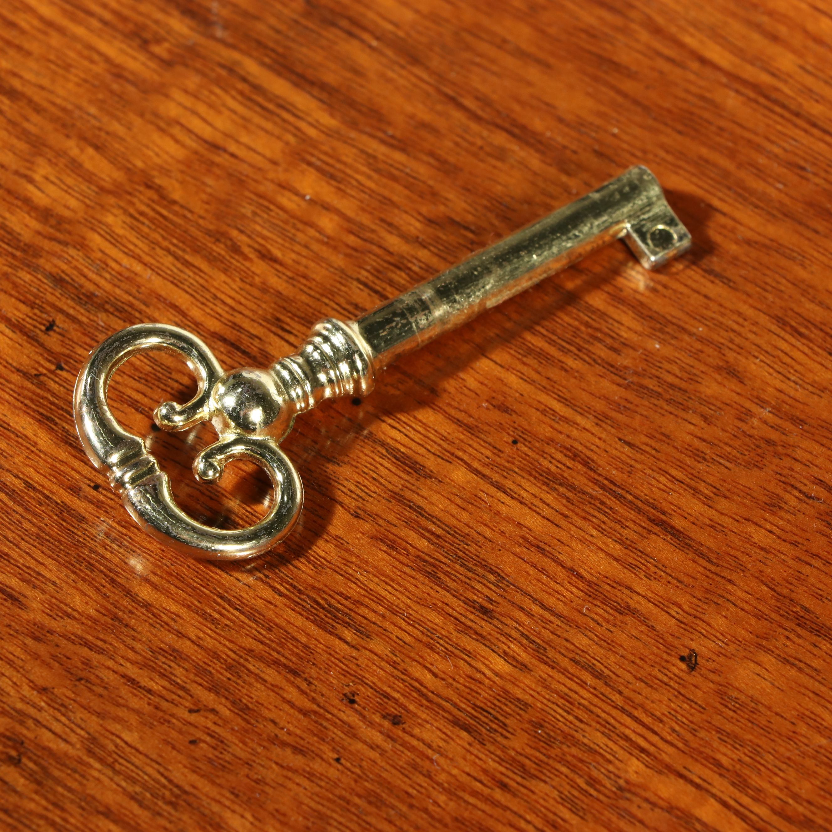 Baker George III Style Glass-Front Bookcase