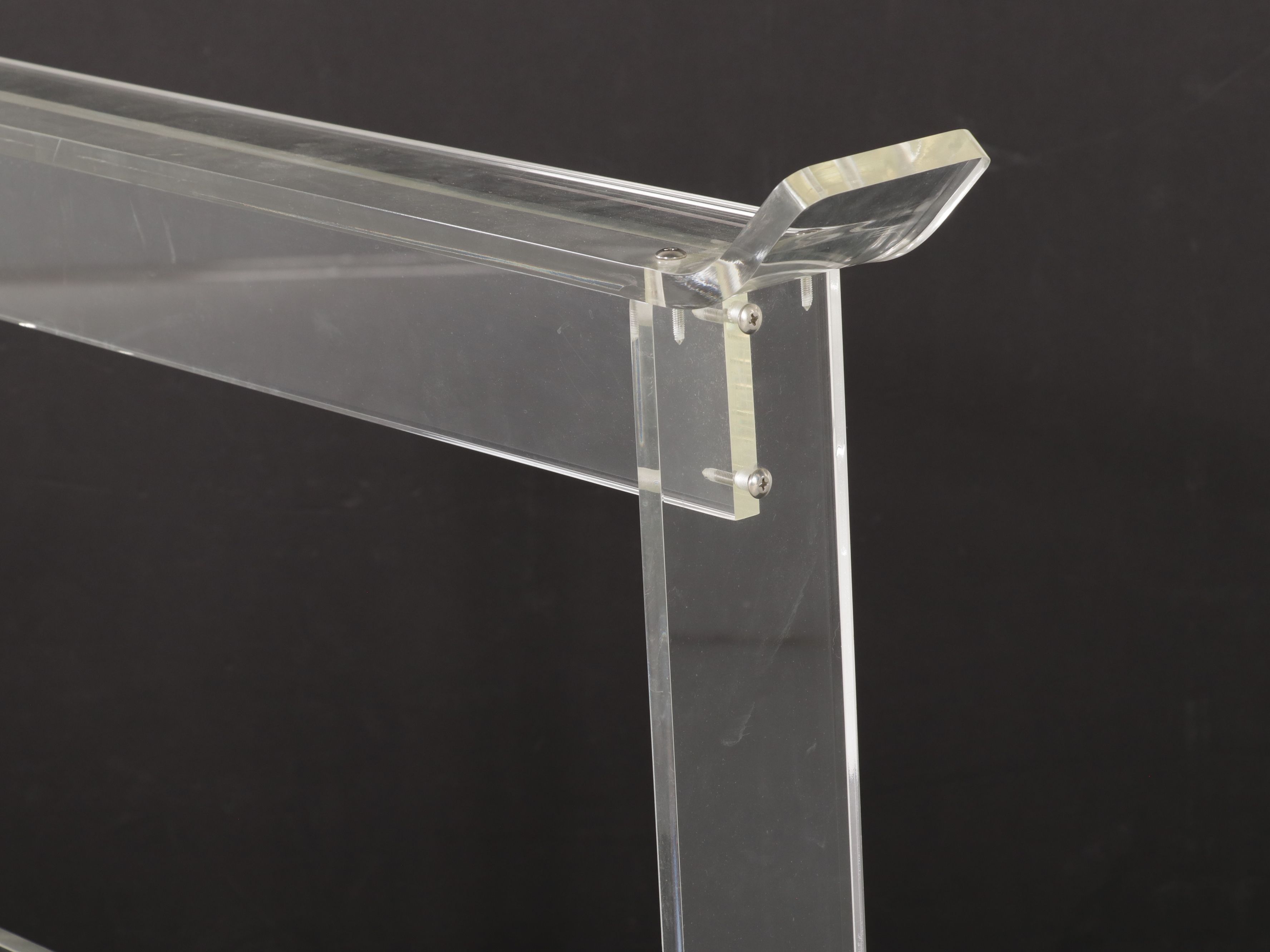 Mid Century Modern Style Lucite Valet  Stand, Mid to Late 20th Century