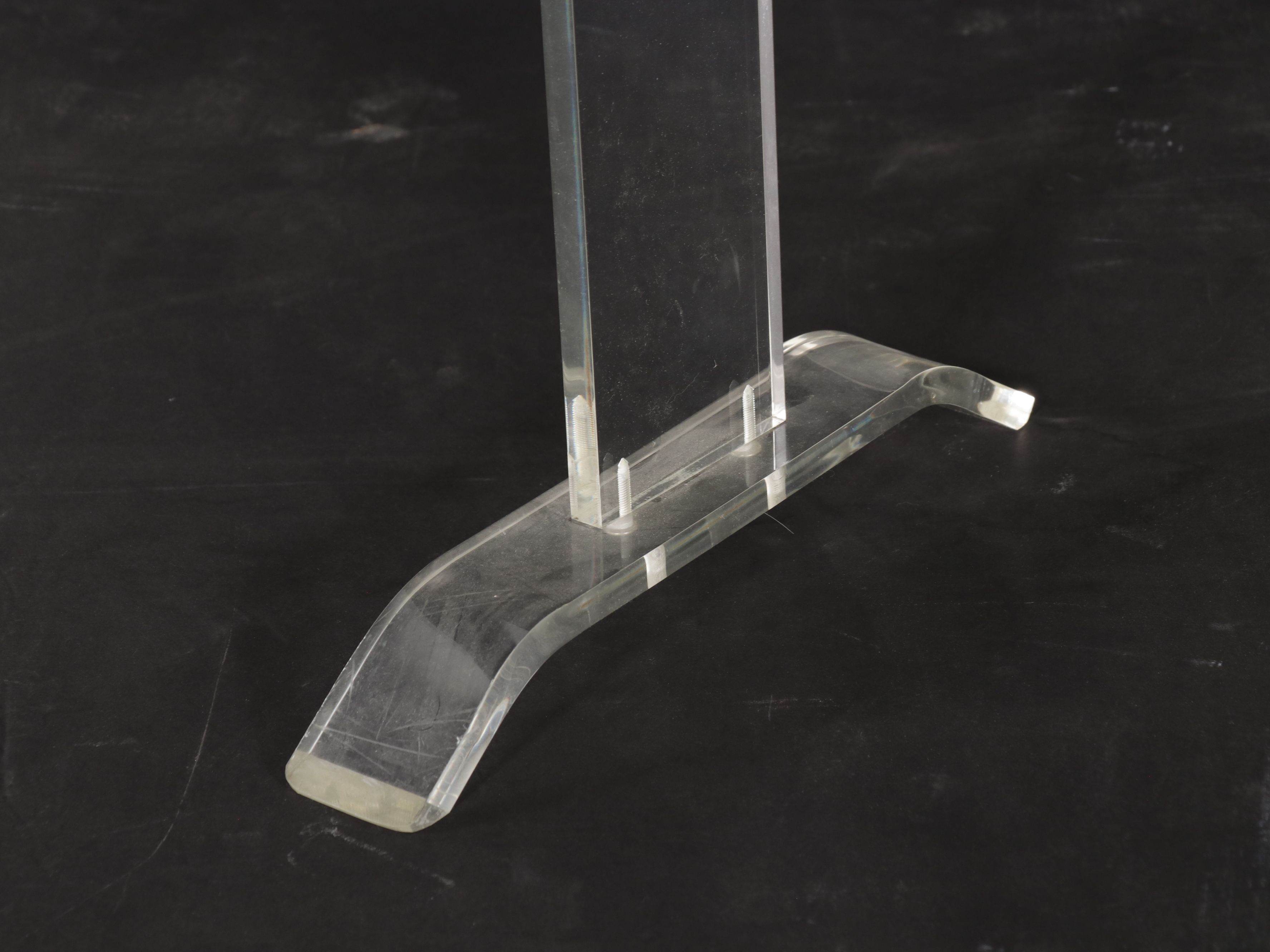 Mid Century Modern Style Lucite Valet  Stand, Mid to Late 20th Century