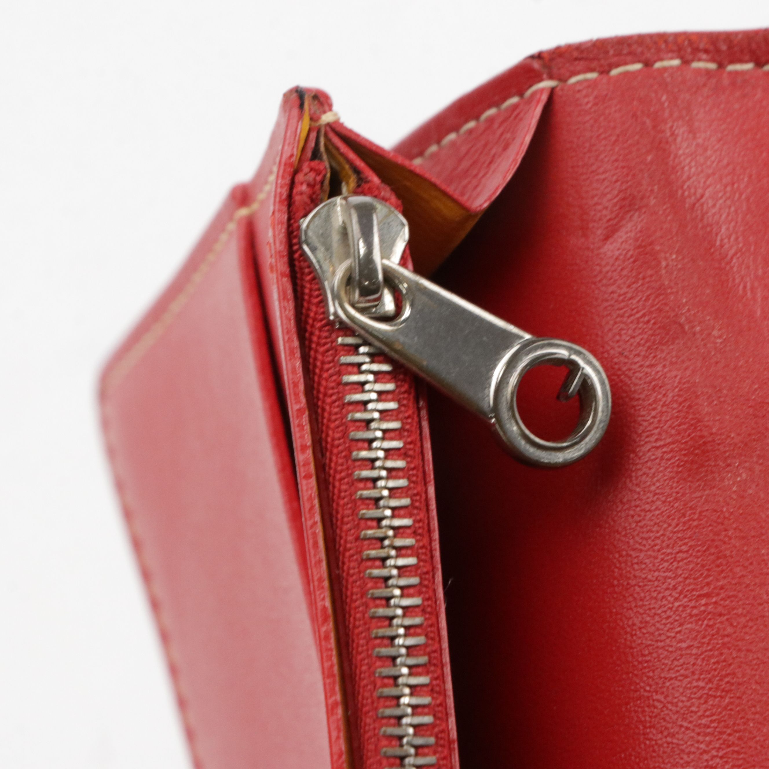 Goyard Richelieu Flap Wallet in Red Goyardine Canvas