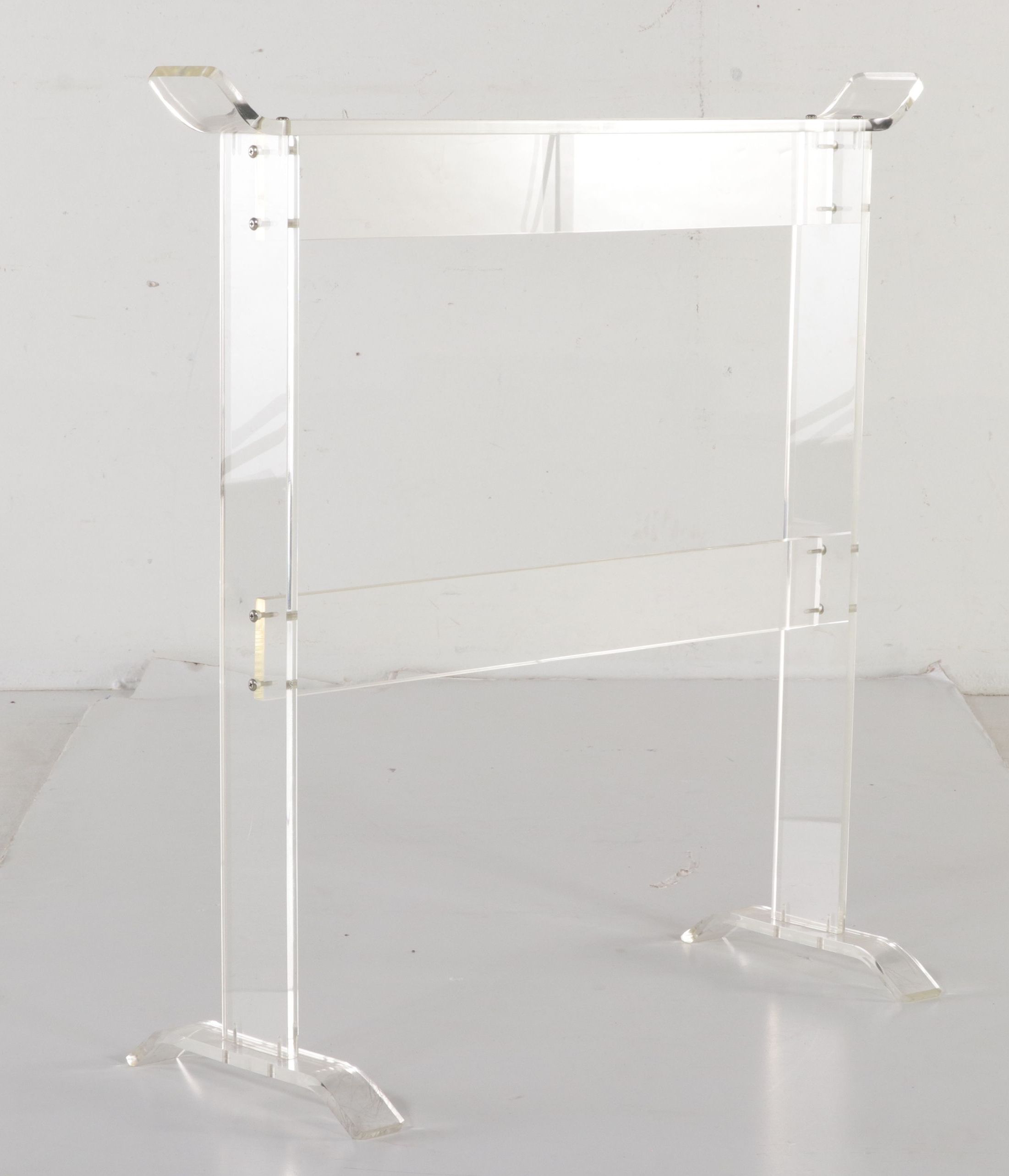 Mid Century Modern Style Lucite Valet  Stand, Mid to Late 20th Century
