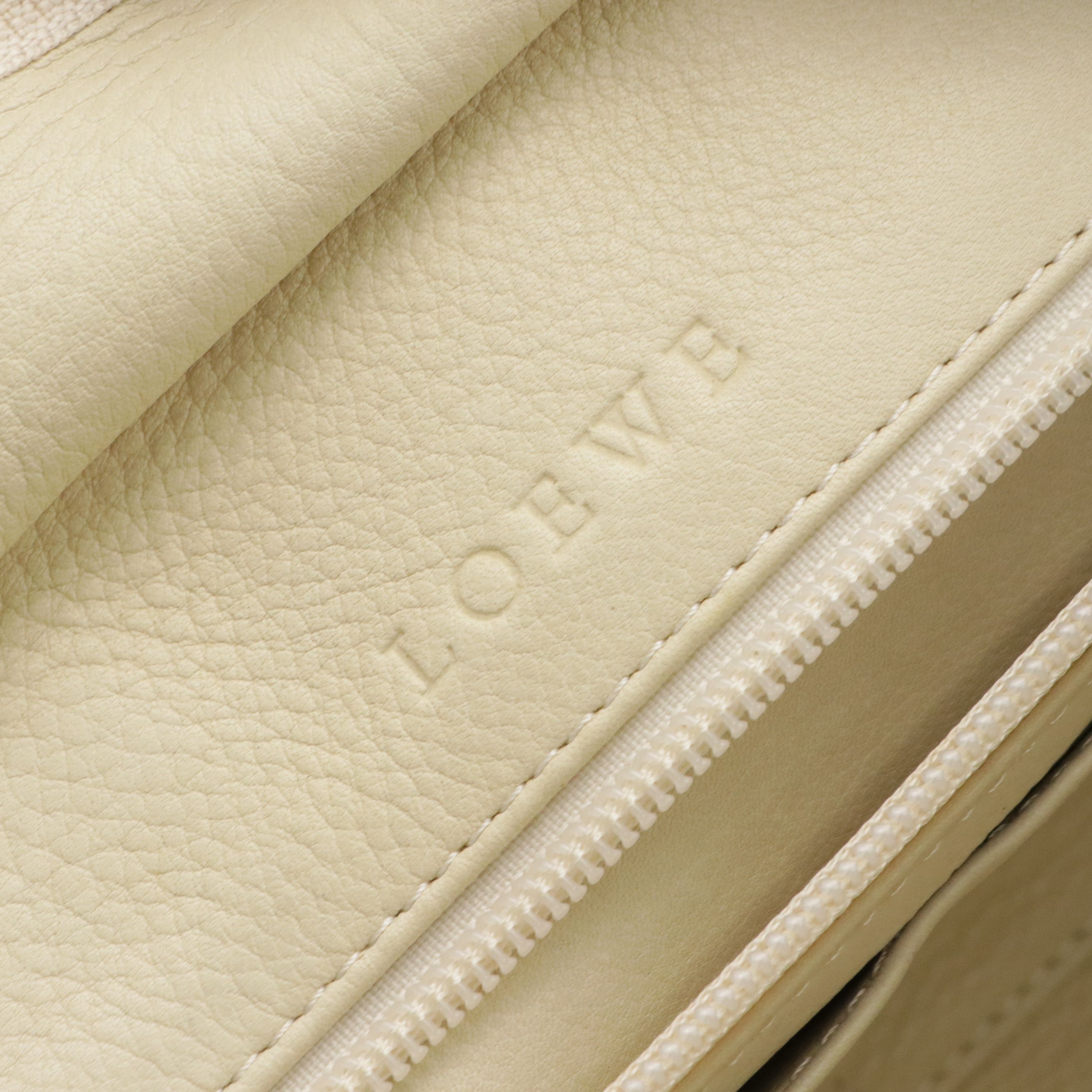 Loewe Anagram Suede and Leather Amazona 24 Tote Bag