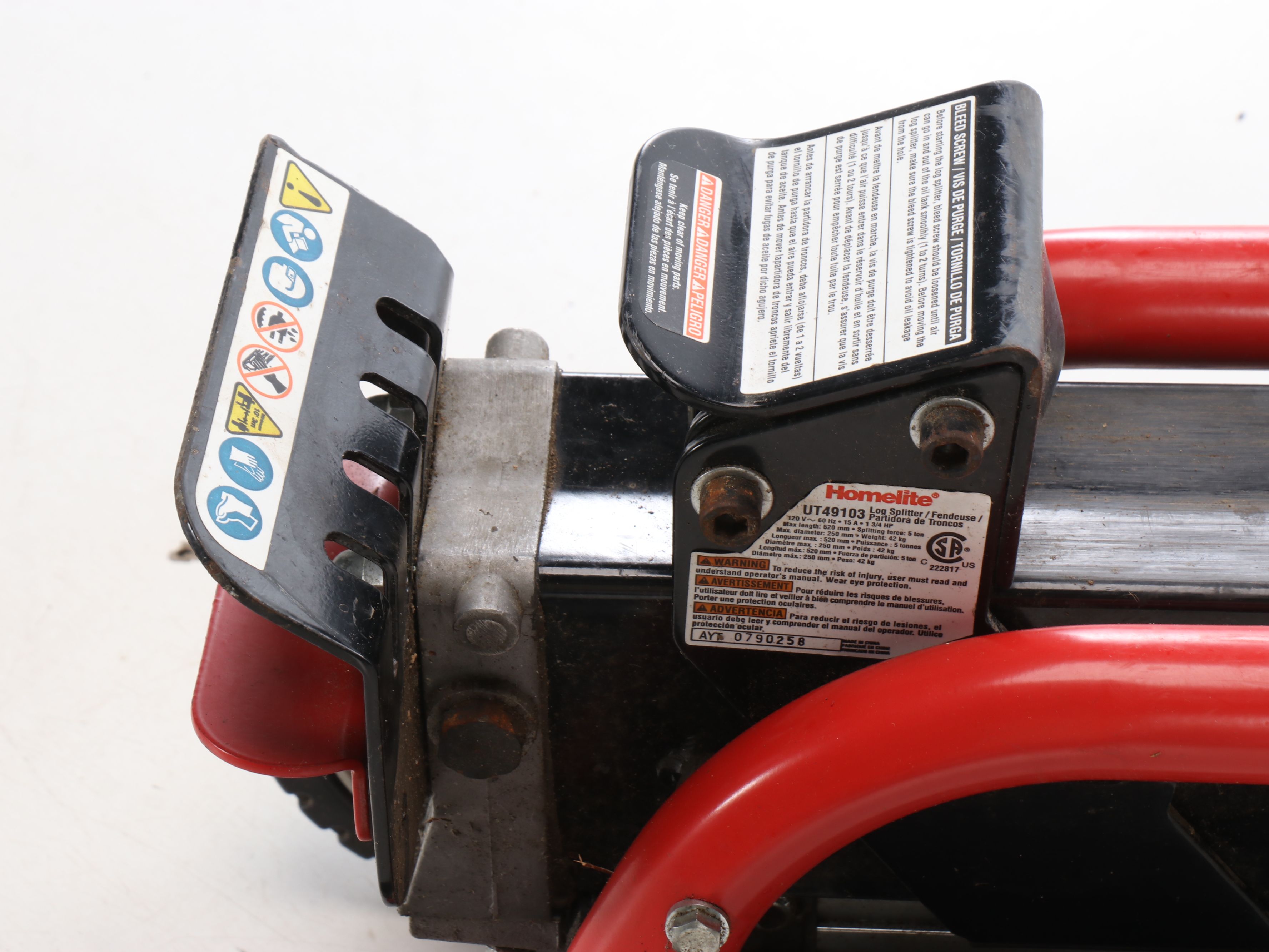 Homelite 5-Ton Electric Log Splitter