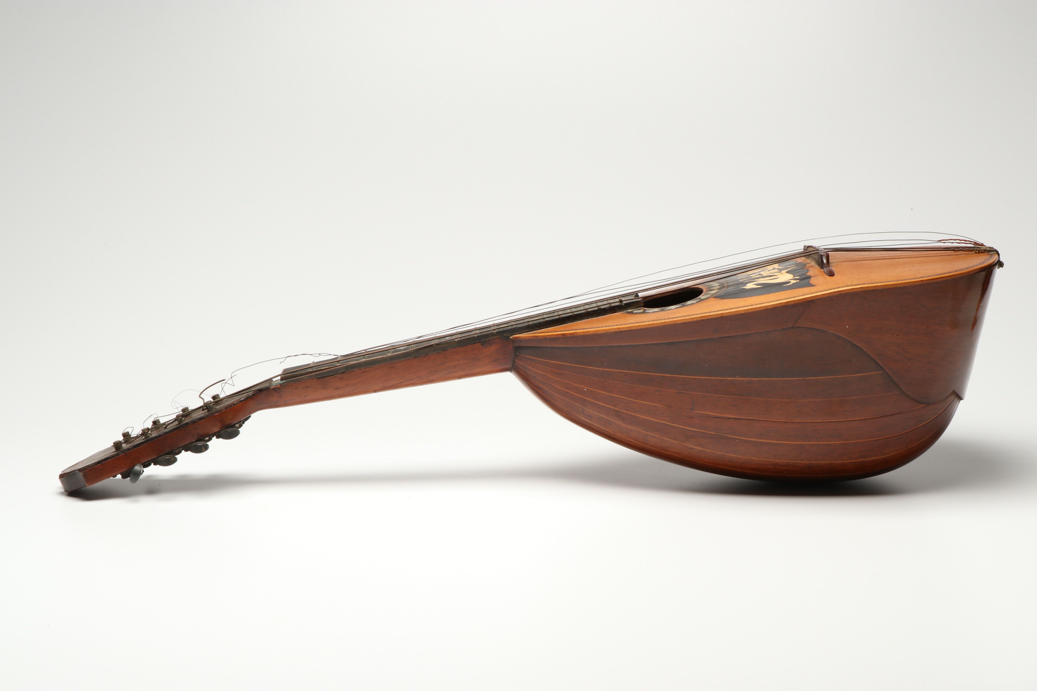 Breyer Hermanos Wood Mandolin with Mother-Of-Pearl Inlays