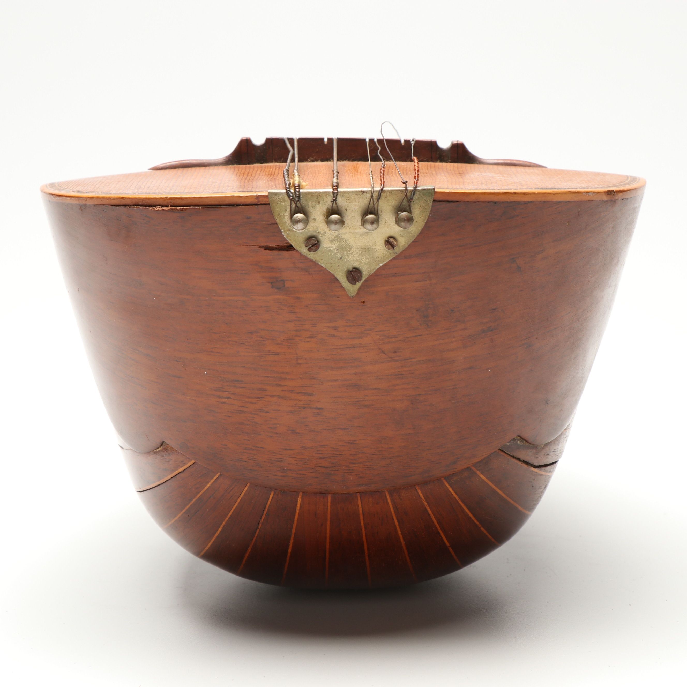 Breyer Hermanos Wood Mandolin with Mother-Of-Pearl Inlays