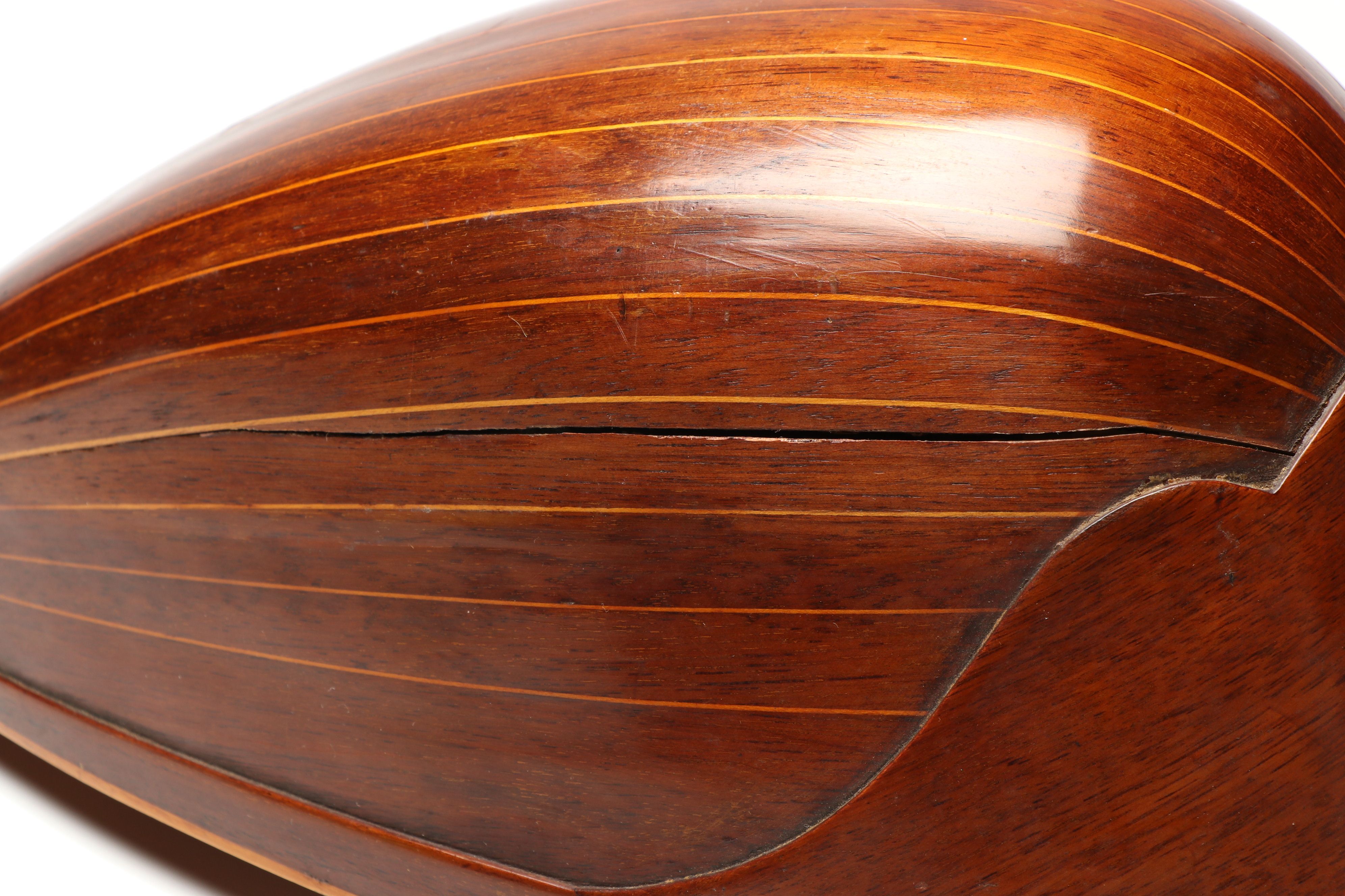 Breyer Hermanos Wood Mandolin with Mother-Of-Pearl Inlays