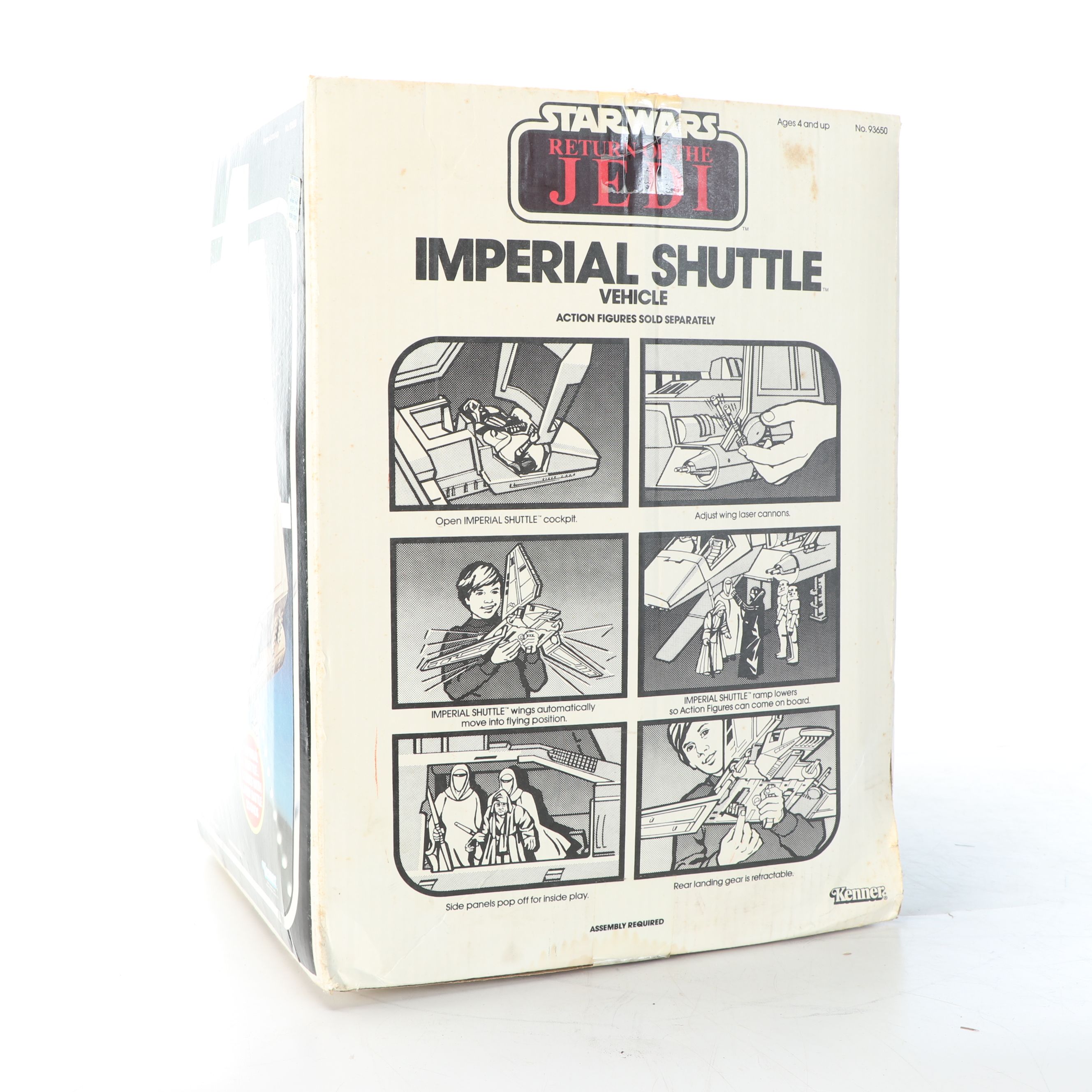 Kenner Star Wars Return of the Jedi Toy Imperial Shuttle, Late 20th Century