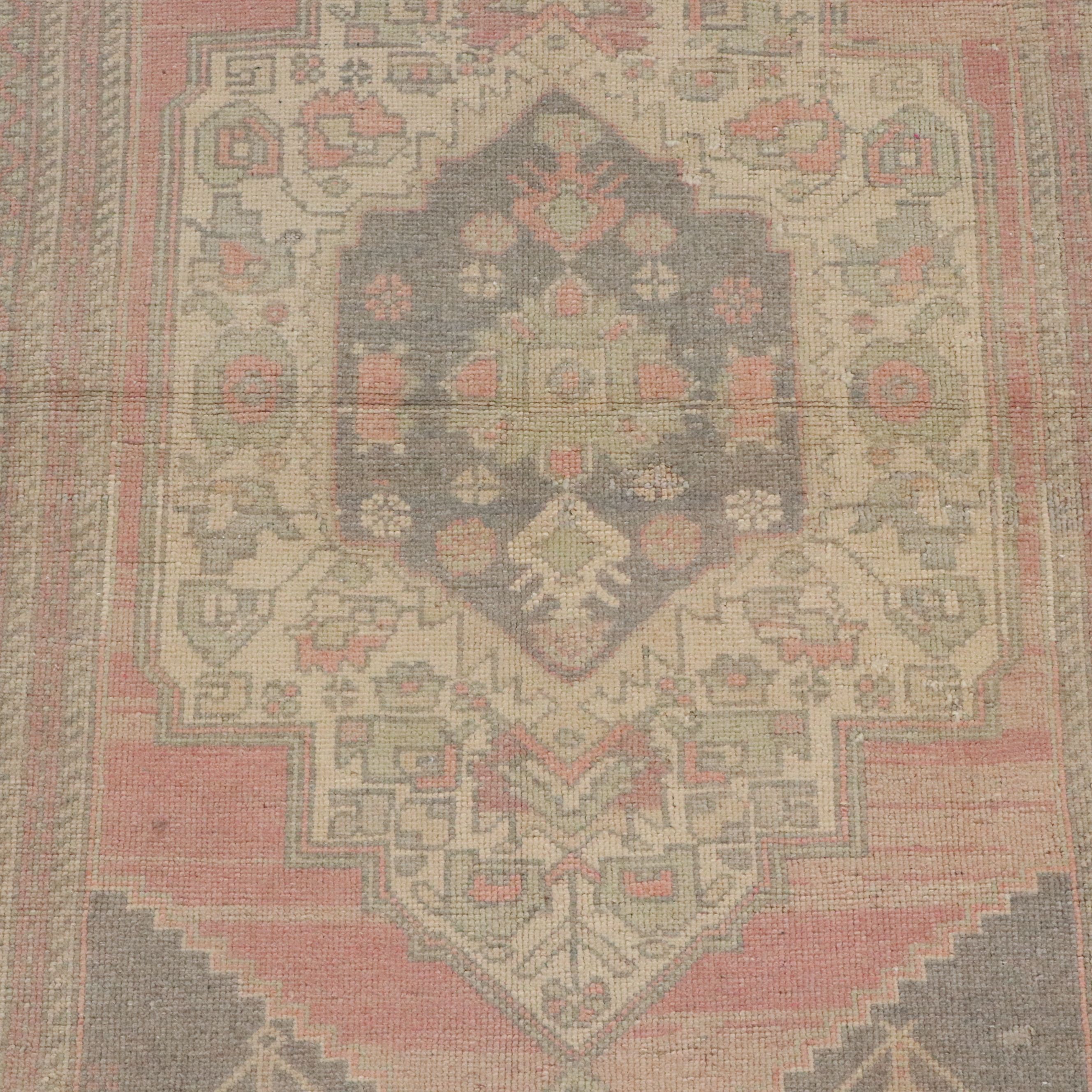 3'1 x 6' Hand-Knotted Turkish Anatolian Style Area Rug