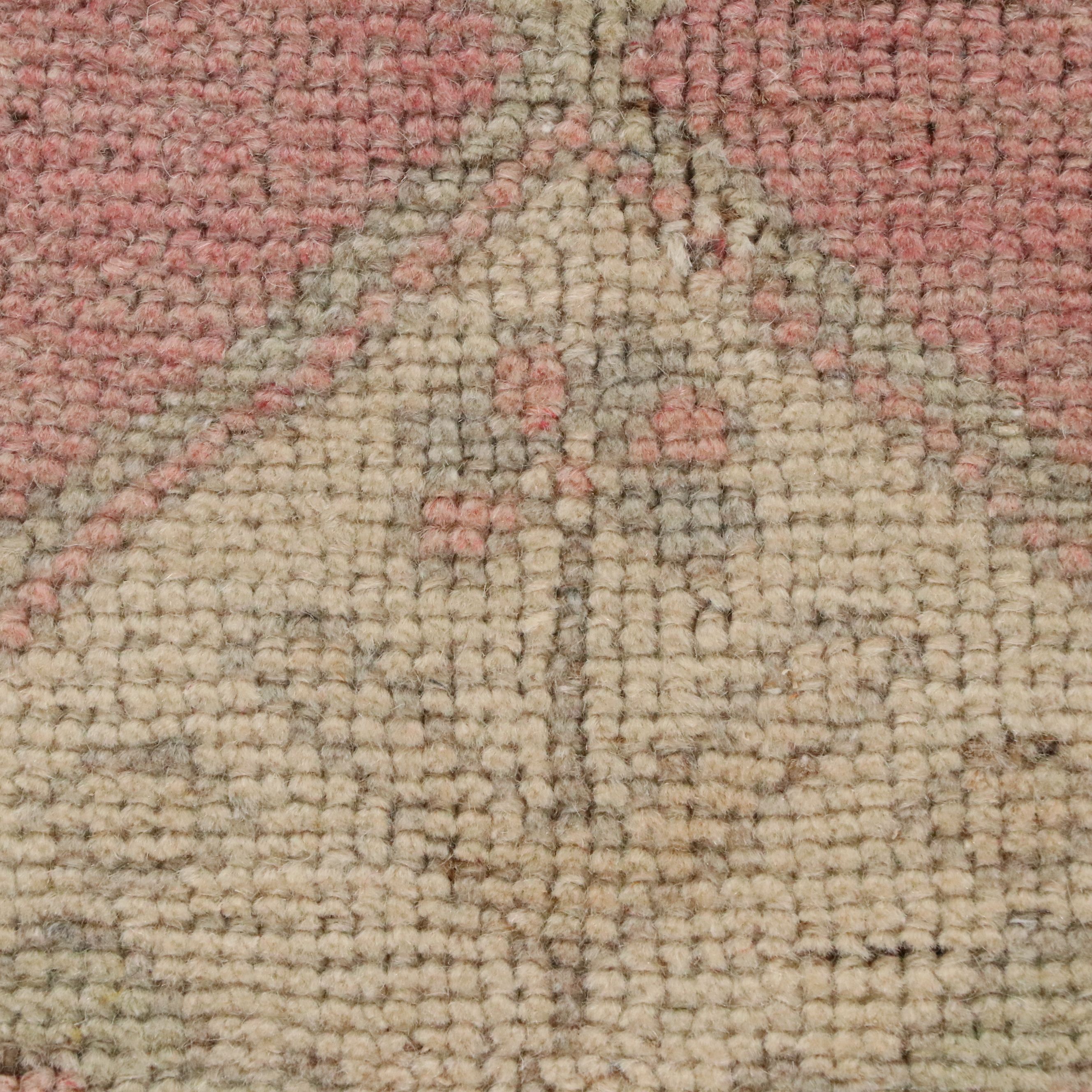 3'1 x 6' Hand-Knotted Turkish Anatolian Style Area Rug