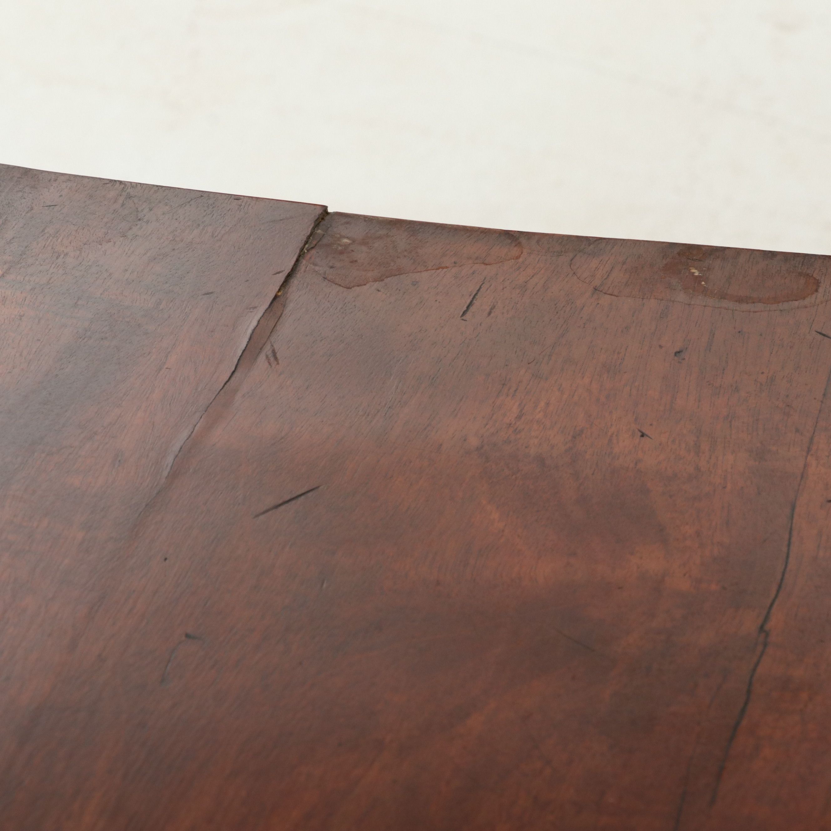 Empire Style Mahogany Veneer Flip-Top Games Table, Mid-19th Century