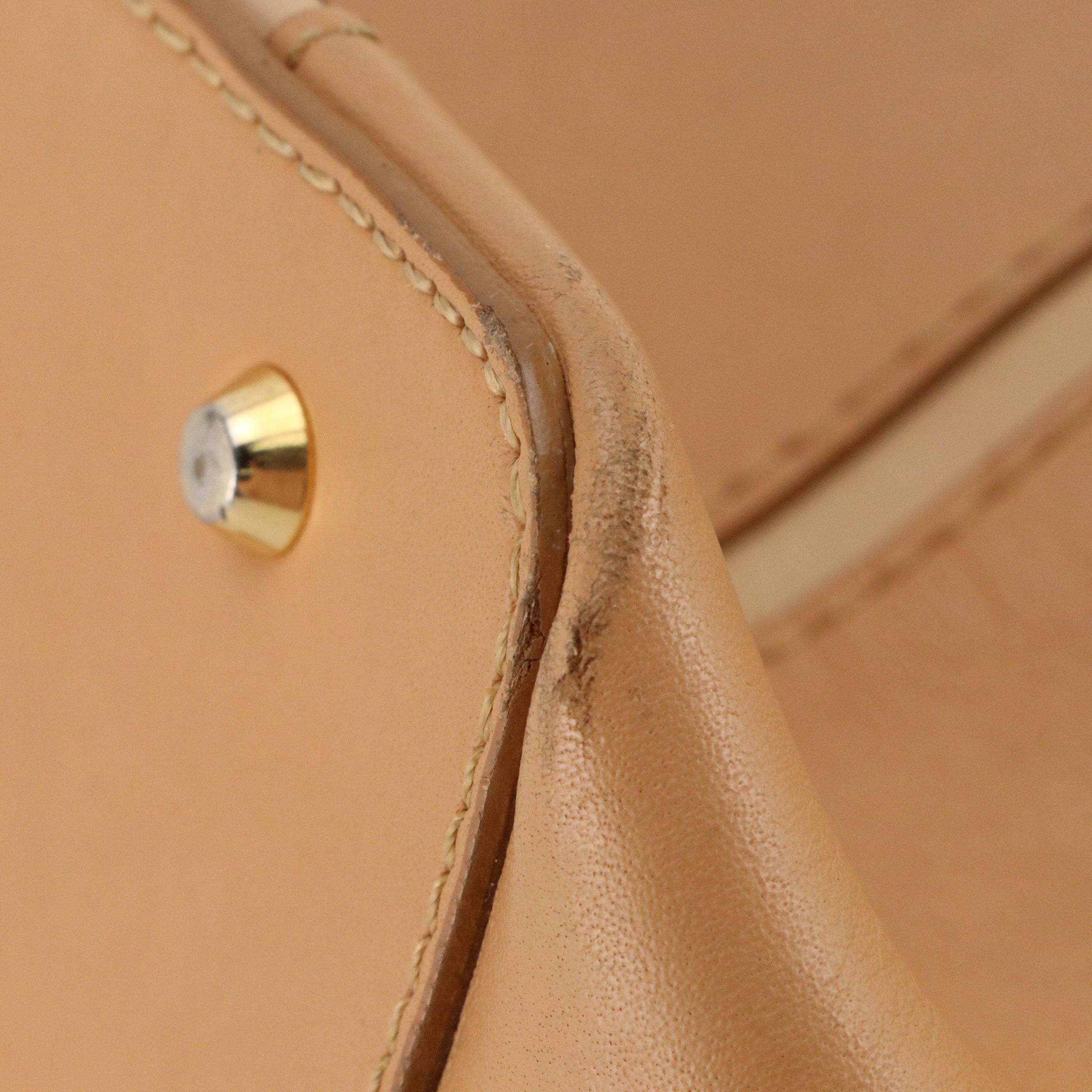 Burberry Mini Zip Tote Bag in Beige Calfskin Leather