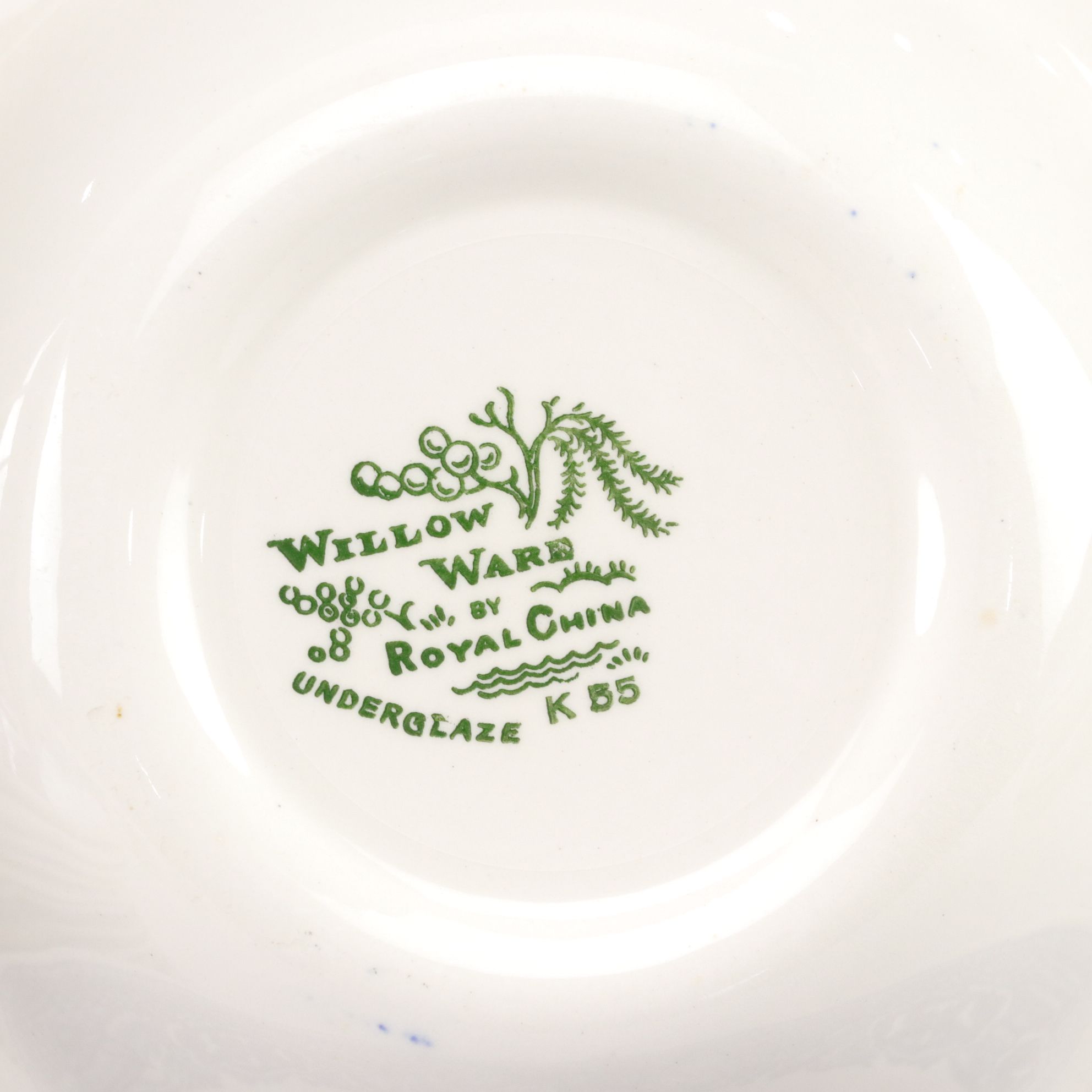 Royal China "Willow Ware" with Other Blue Willow Tableware