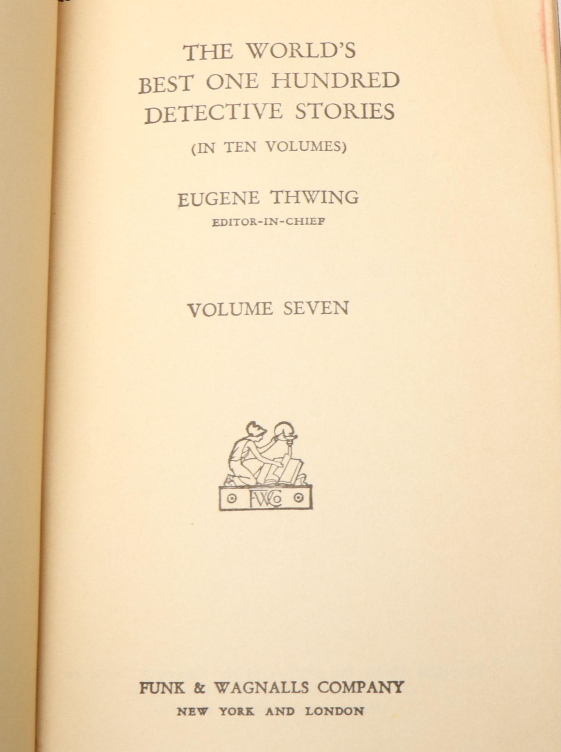 "The World's One Thousand Best Poems" and More Partial Sets