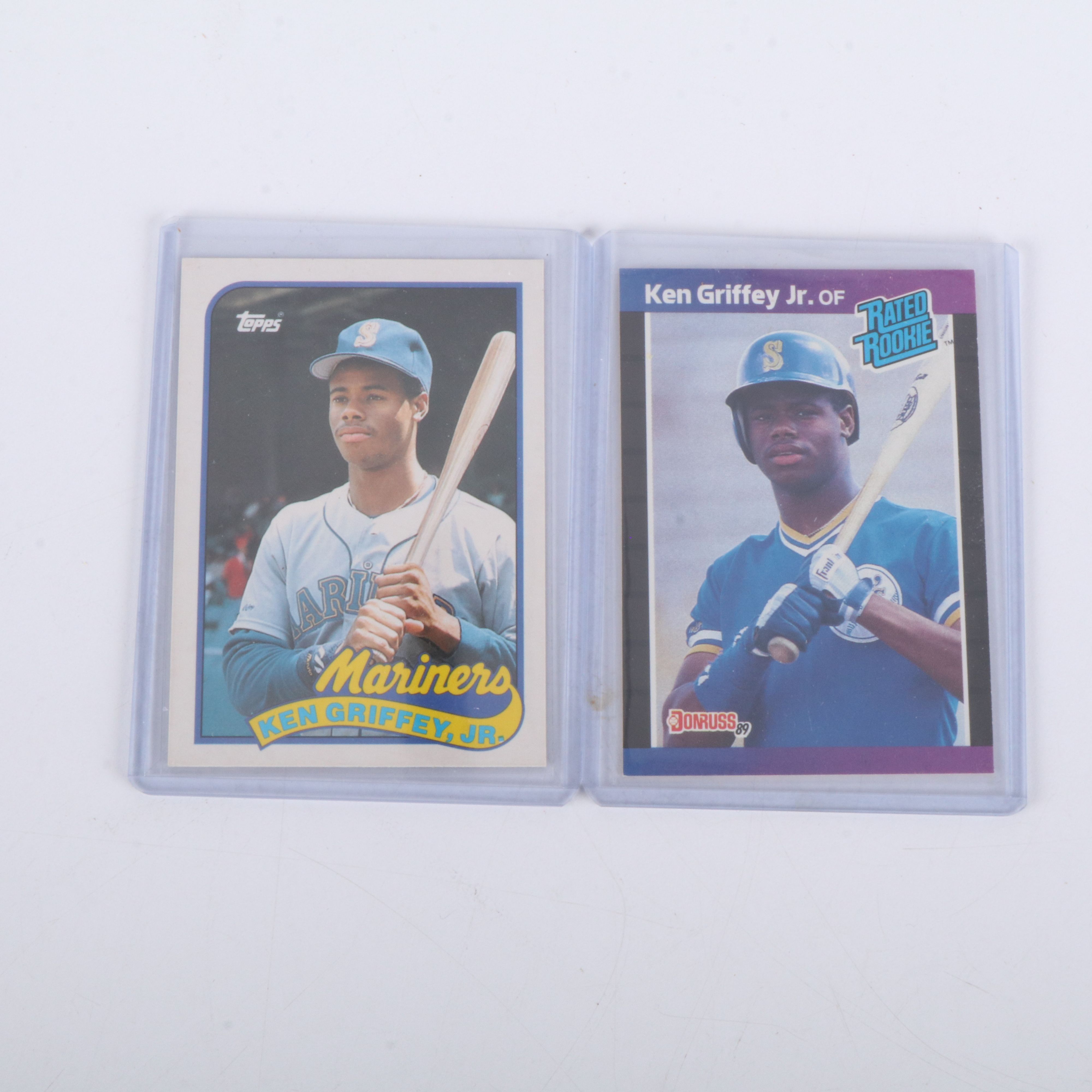 Ken Griffey Jr. Rookie Cards, Sealed Packs, Chuck Harmon Signed Baseball, & More