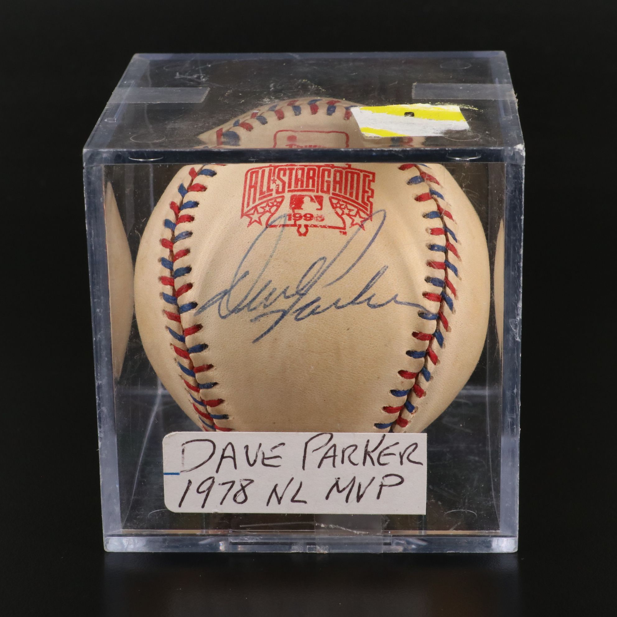Dave Parker Signed Rawlings Offical 1996 All-Star Game Baseball, JSA