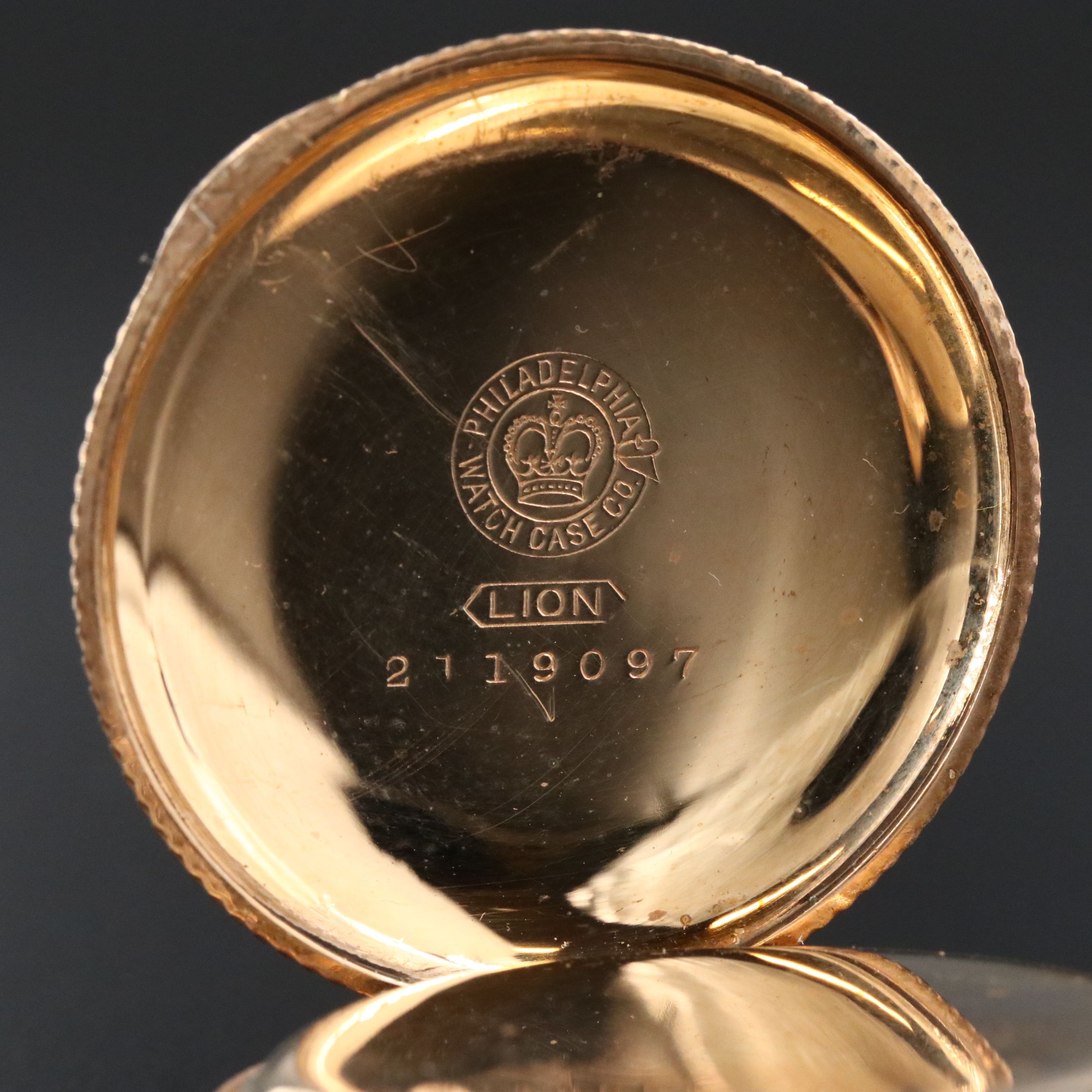 Elgin Gold-Filled Ornate Foliate Style Pocket Watch