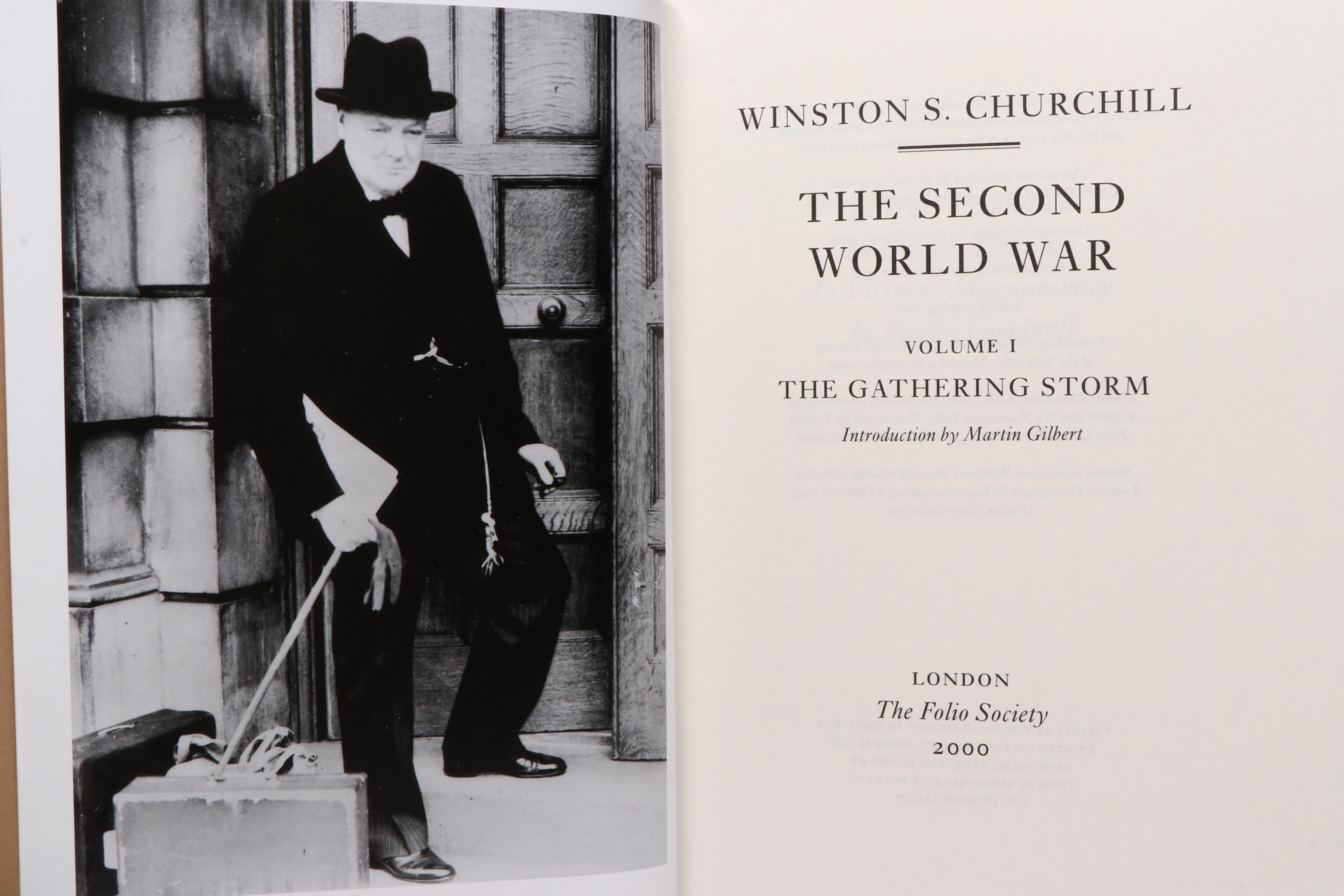 Folio Society "The Second World War" Complete Series by Winston S. Churchill