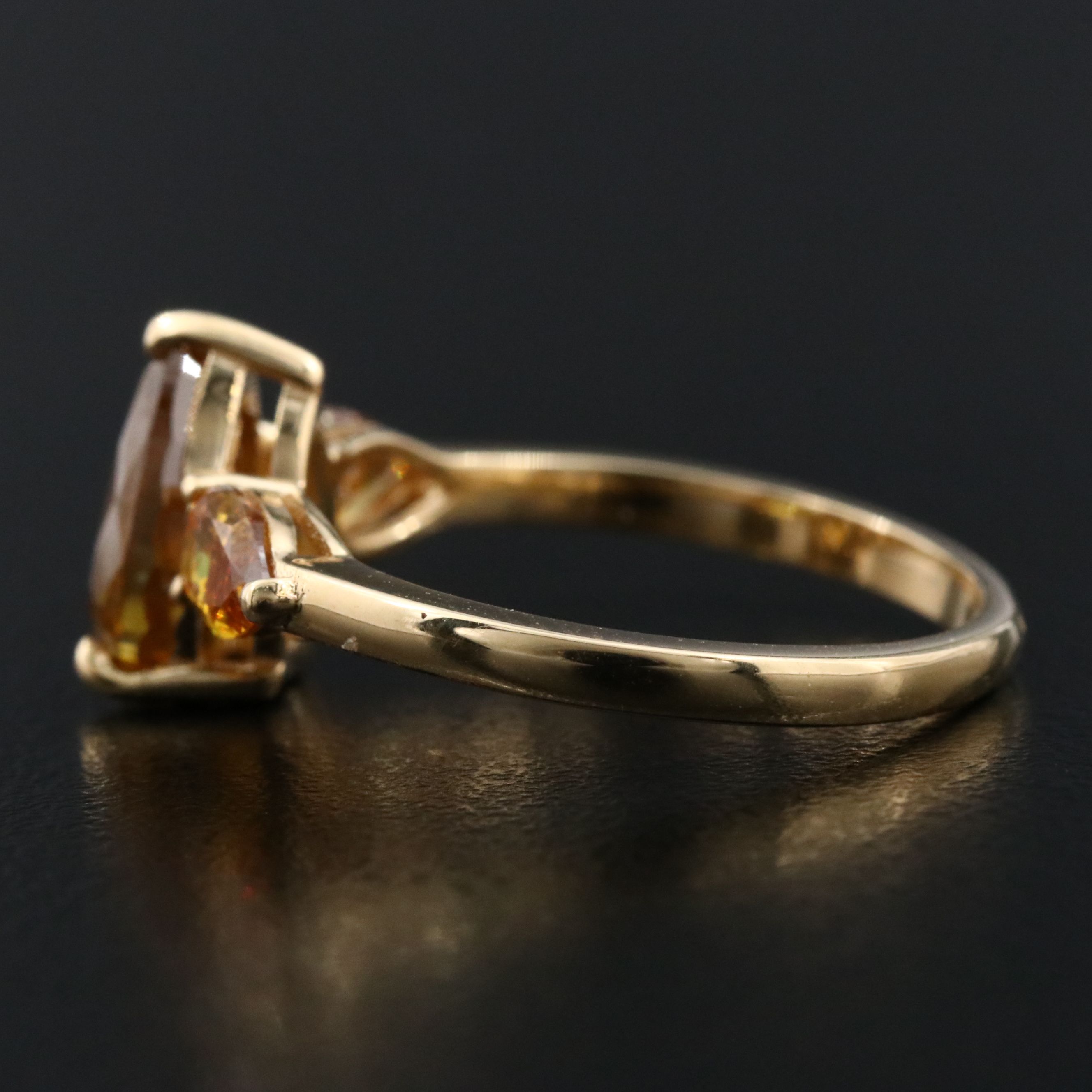 18K 2.67 CTW Fancy Diamond Ring with IGI Jewelry Report