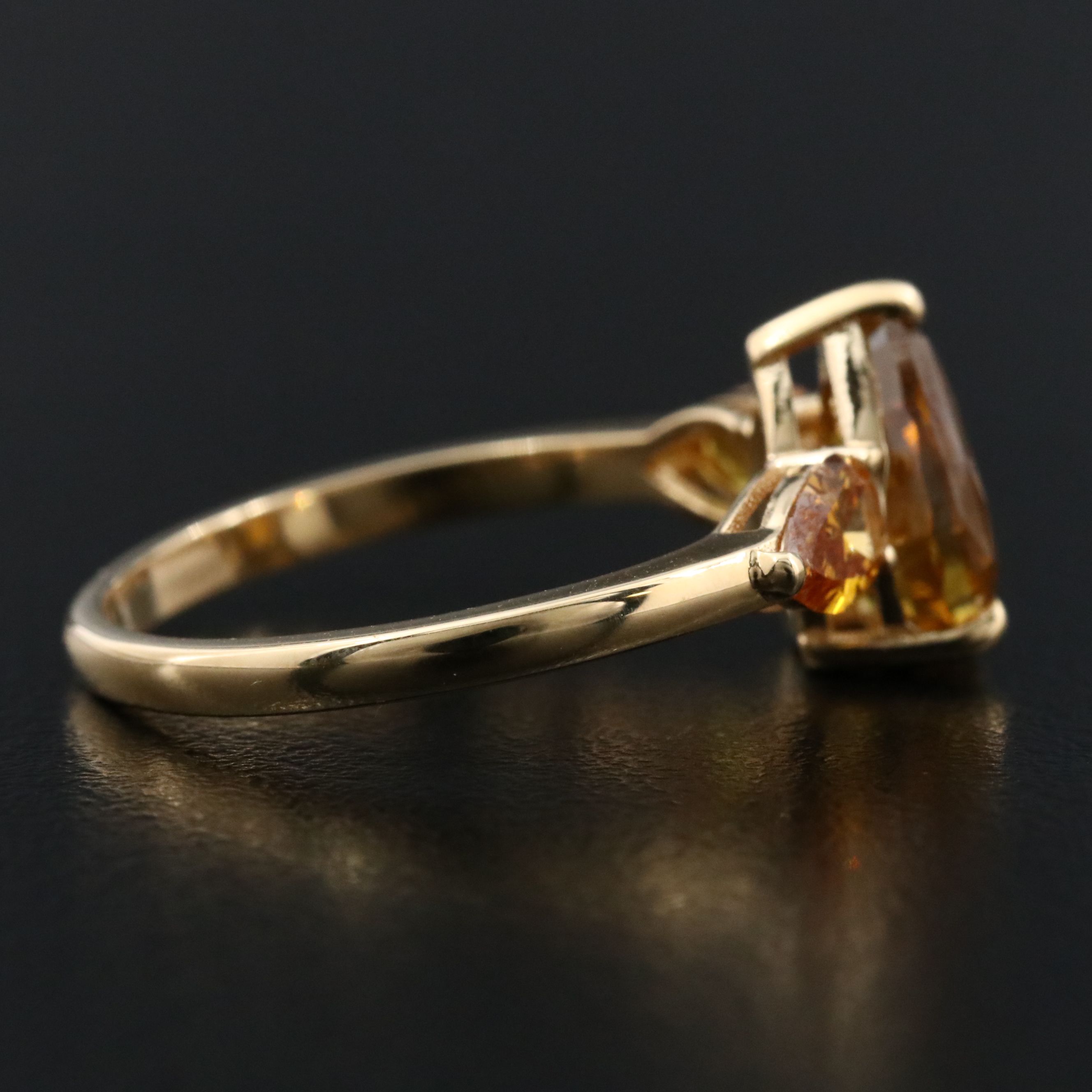 18K 2.67 CTW Fancy Diamond Ring with IGI Jewelry Report