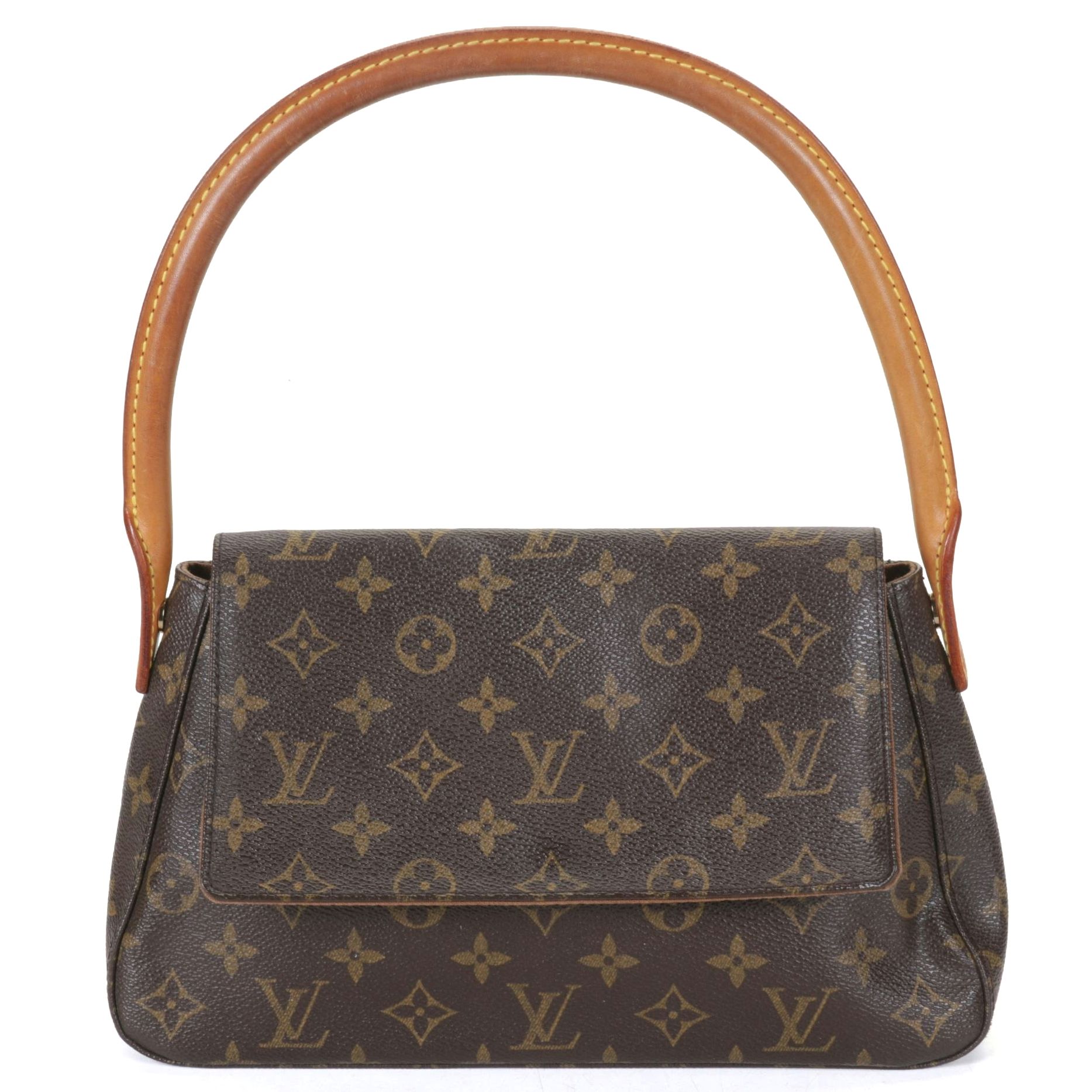 Louis Vuitton Mini Looping Shoulder Bag in Monogram Canvas and Leather