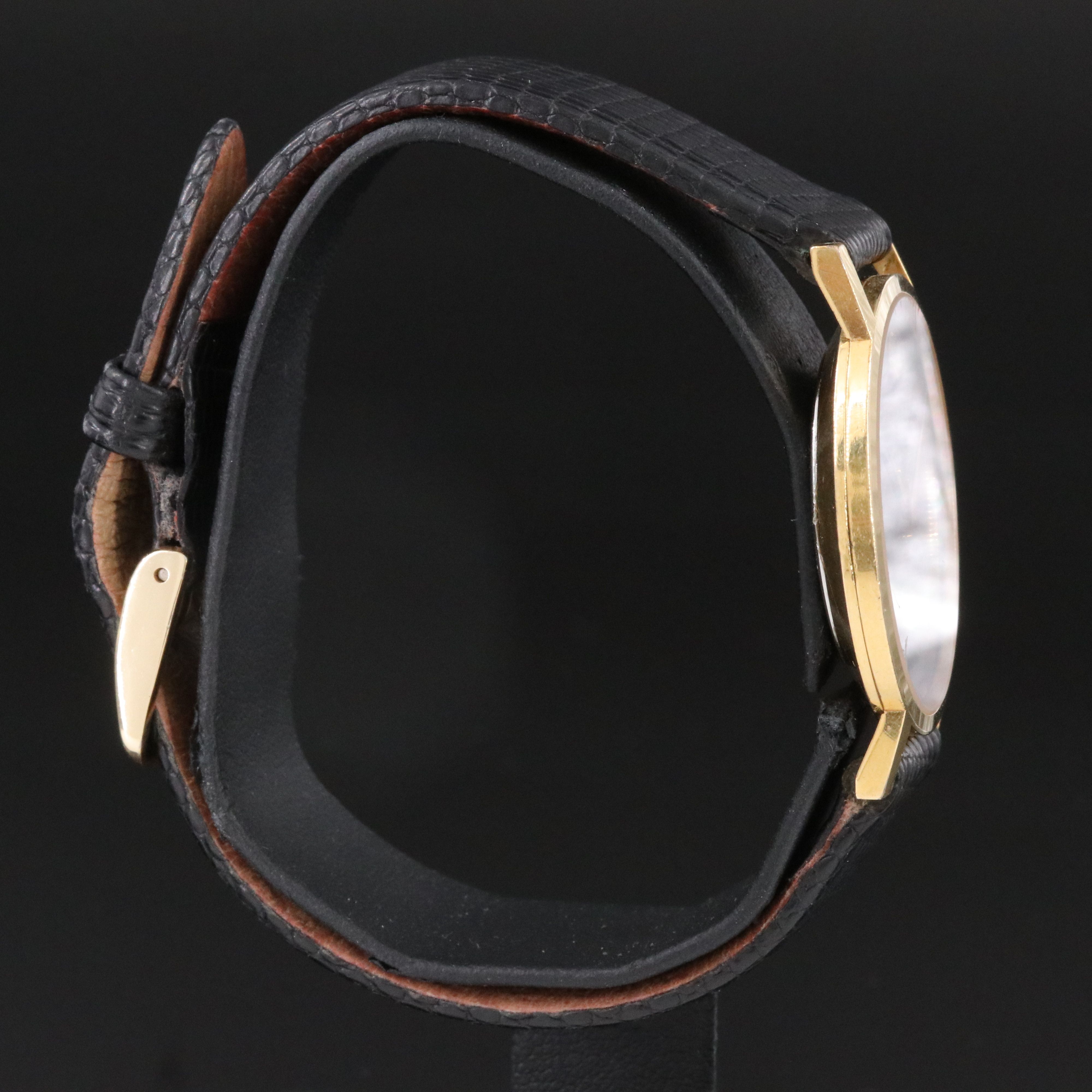 Movado Museum Black Dial Quartz Watch