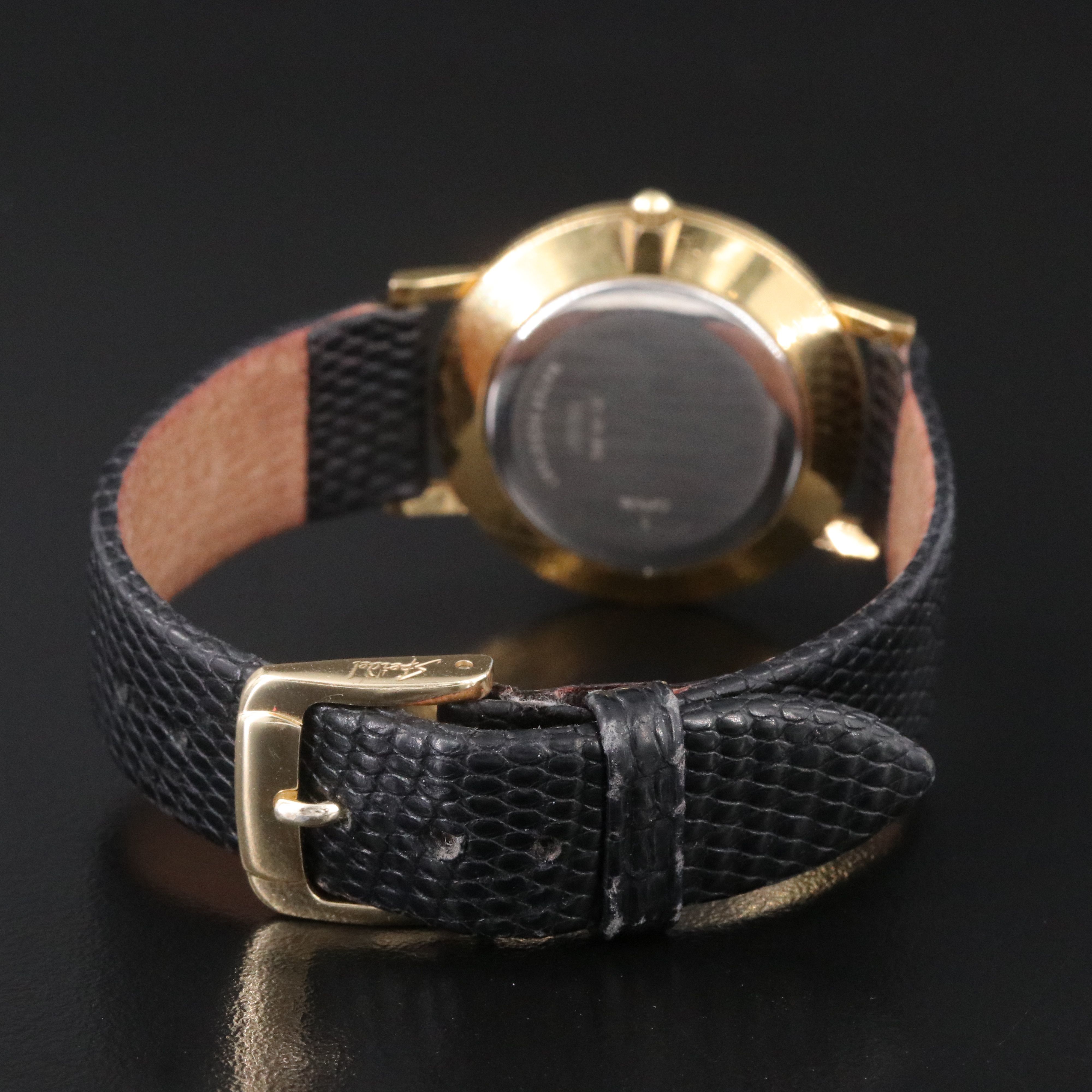 Movado Museum Black Dial Quartz Watch