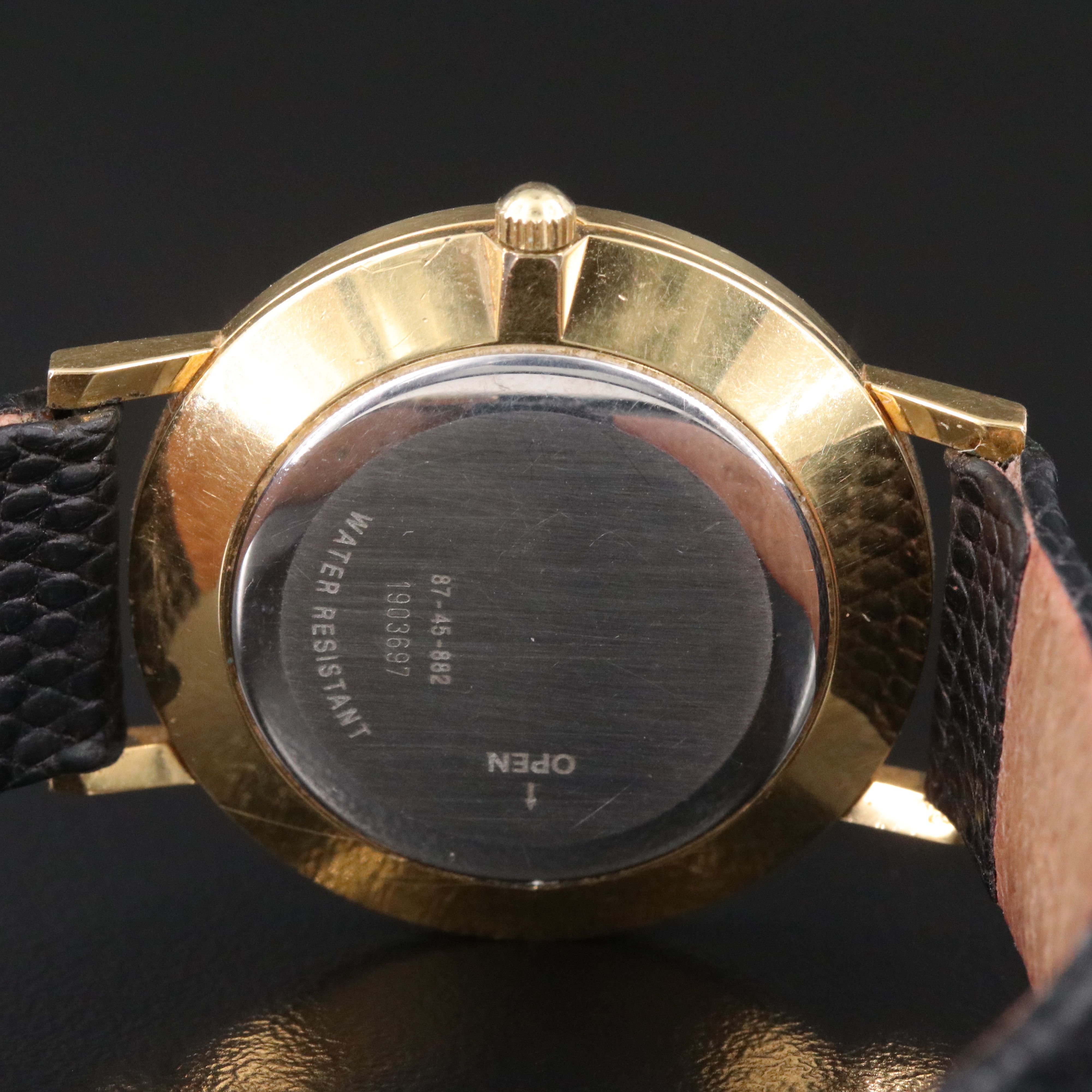 Movado Museum Black Dial Quartz Watch