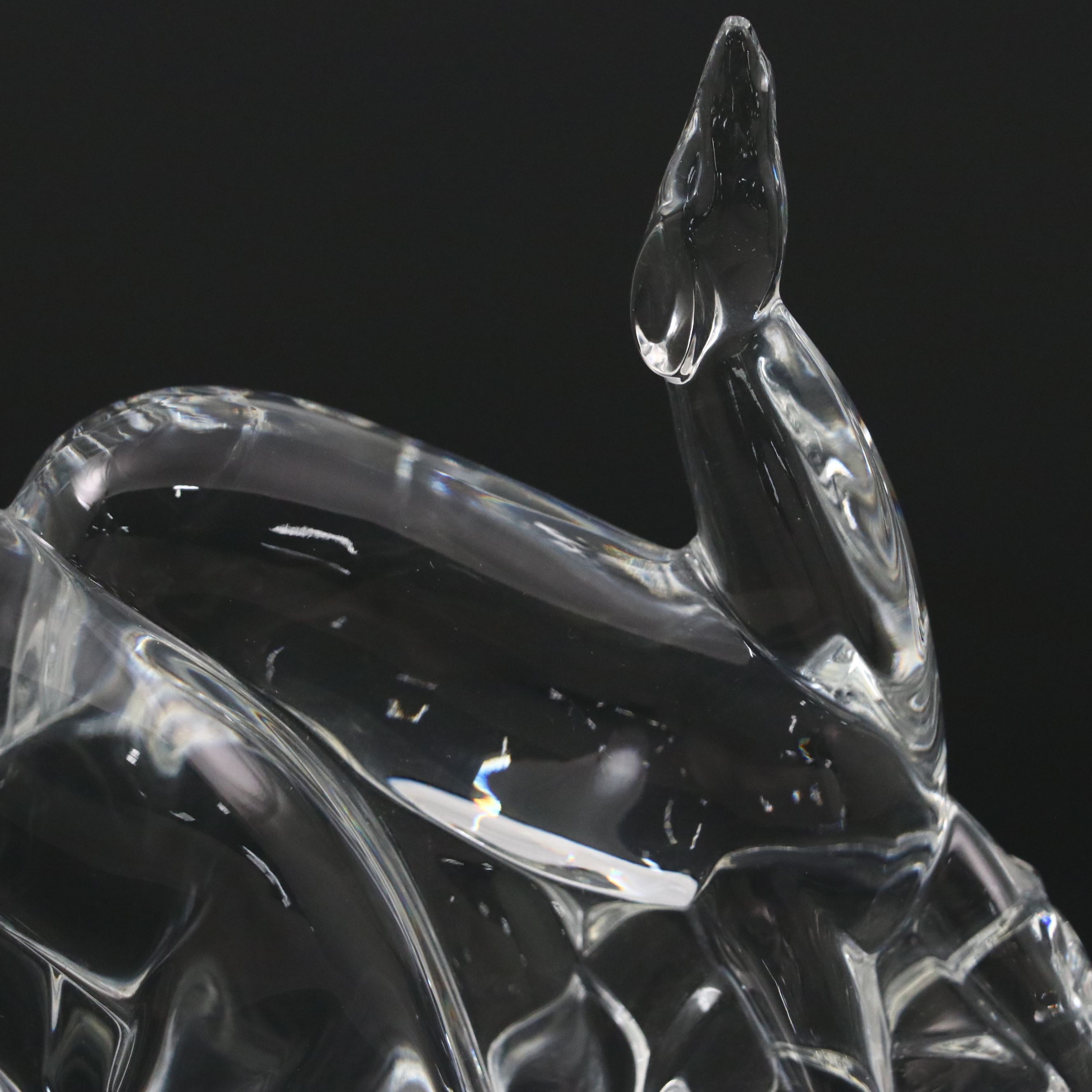 Baccarat "Gazelles" Crystal Figurine