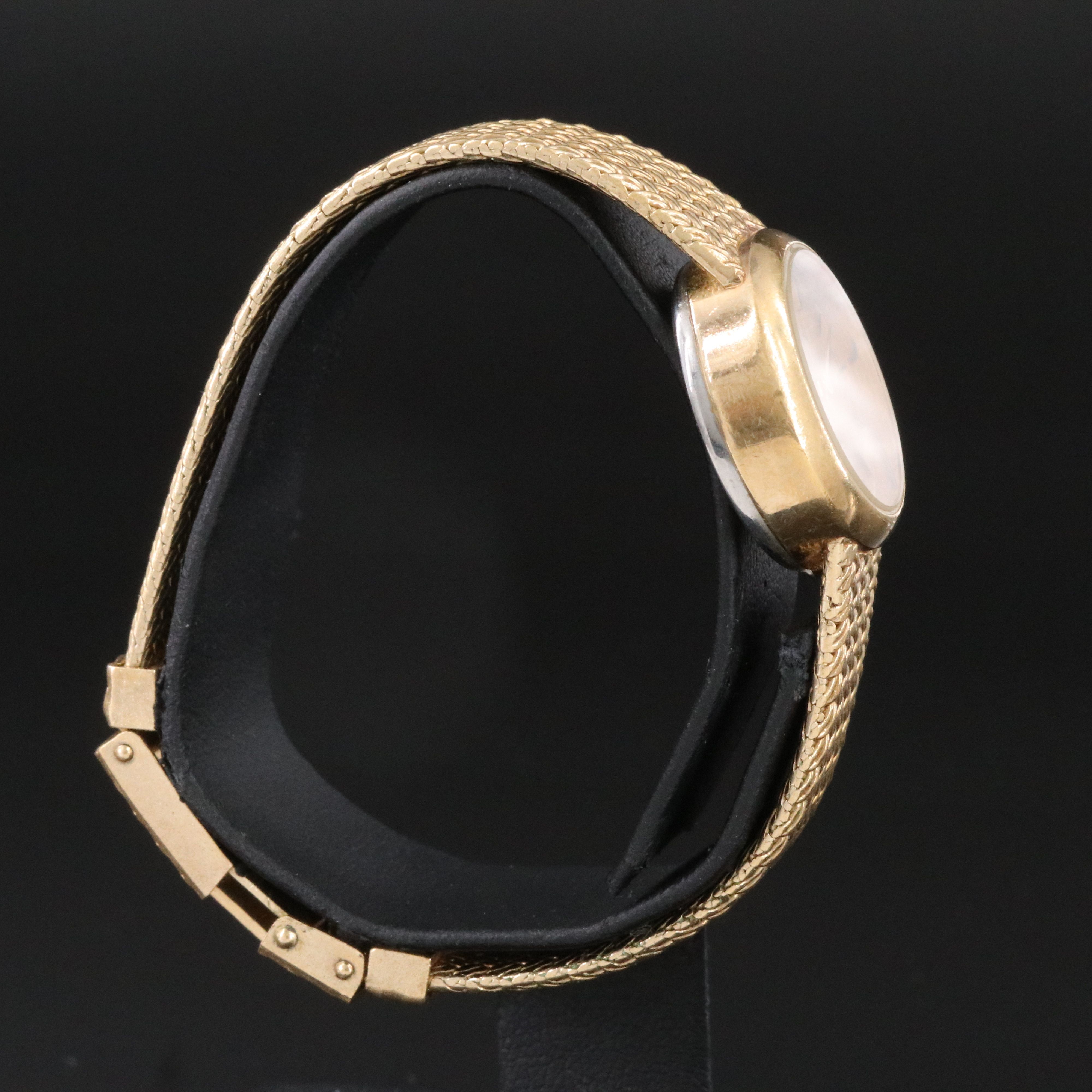 1981 Bulova Accutron Gold-Tone Swiss Quartz Watch