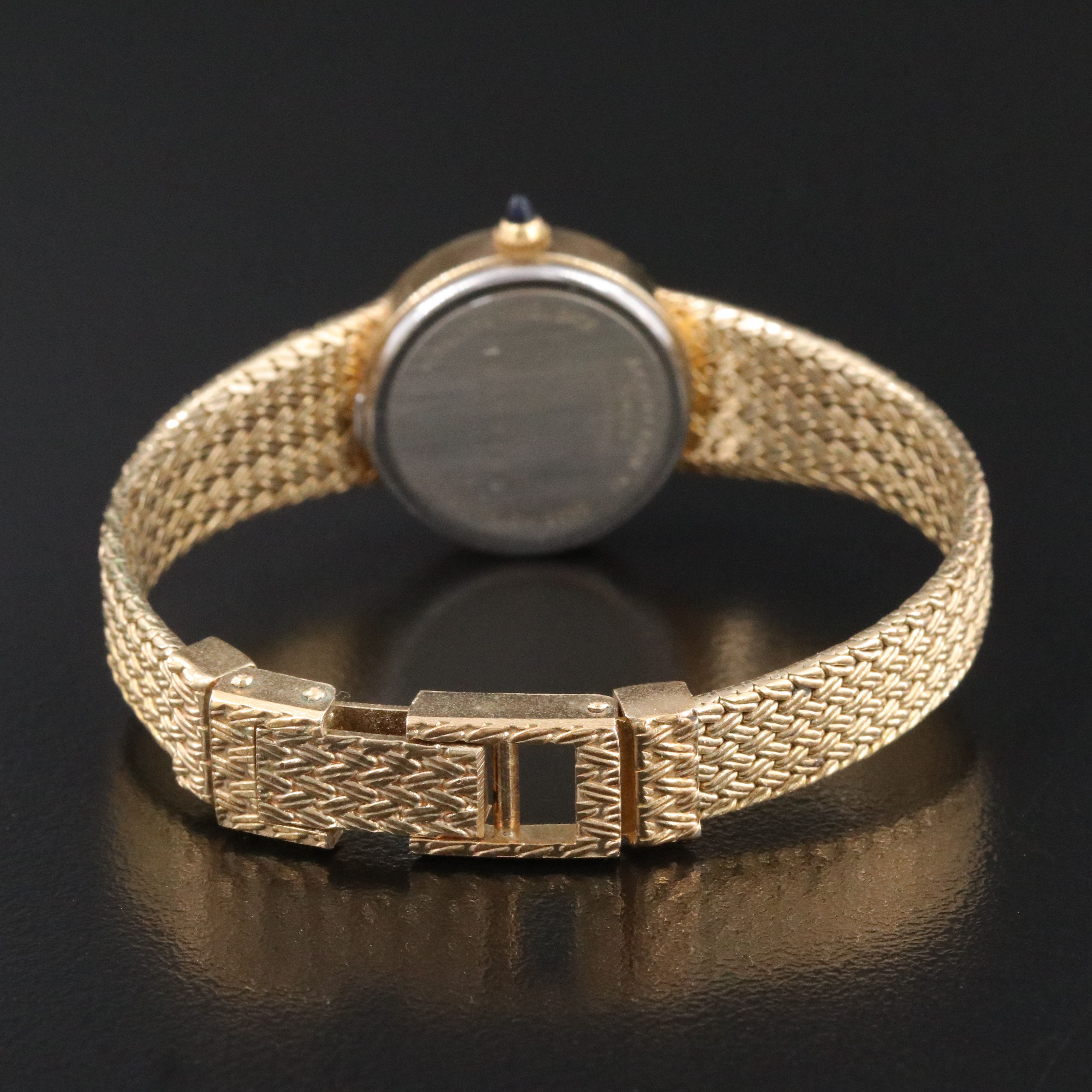 1981 Bulova Accutron Gold-Tone Swiss Quartz Watch