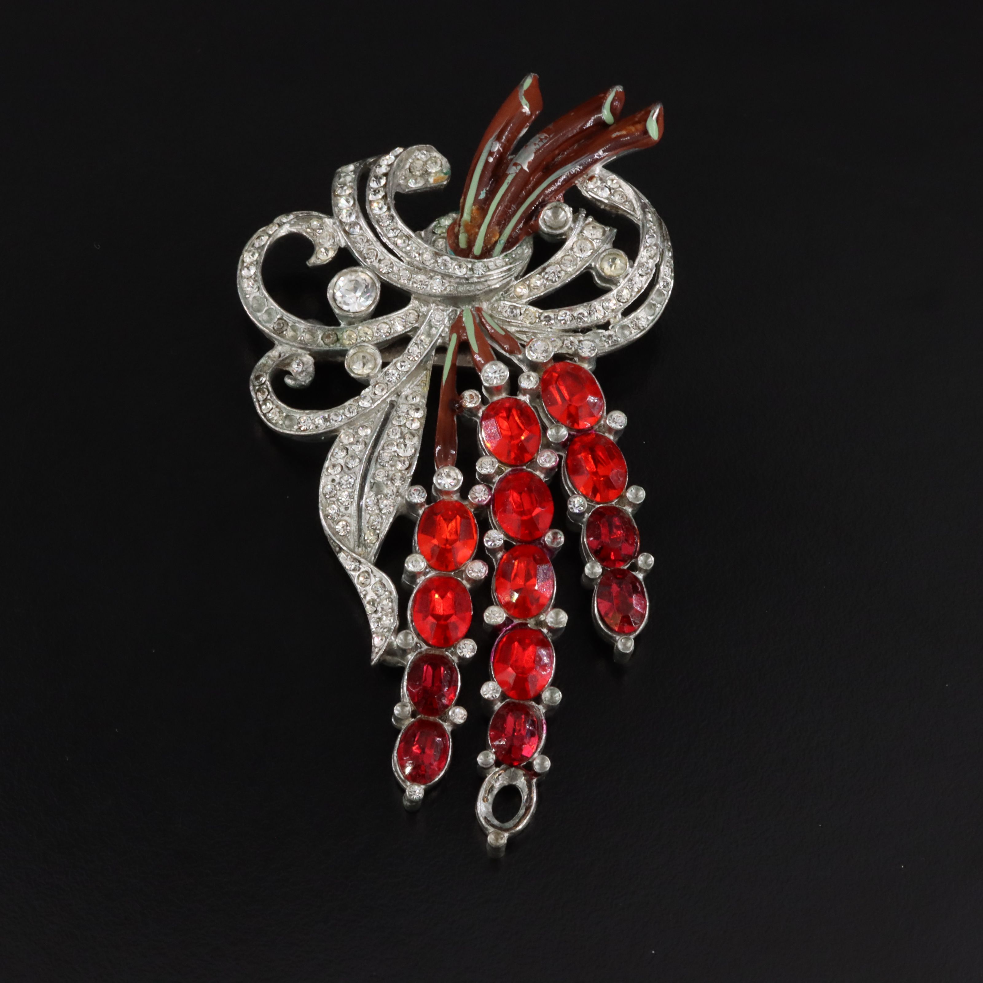 Vintage Rhinestone Brooch Collection