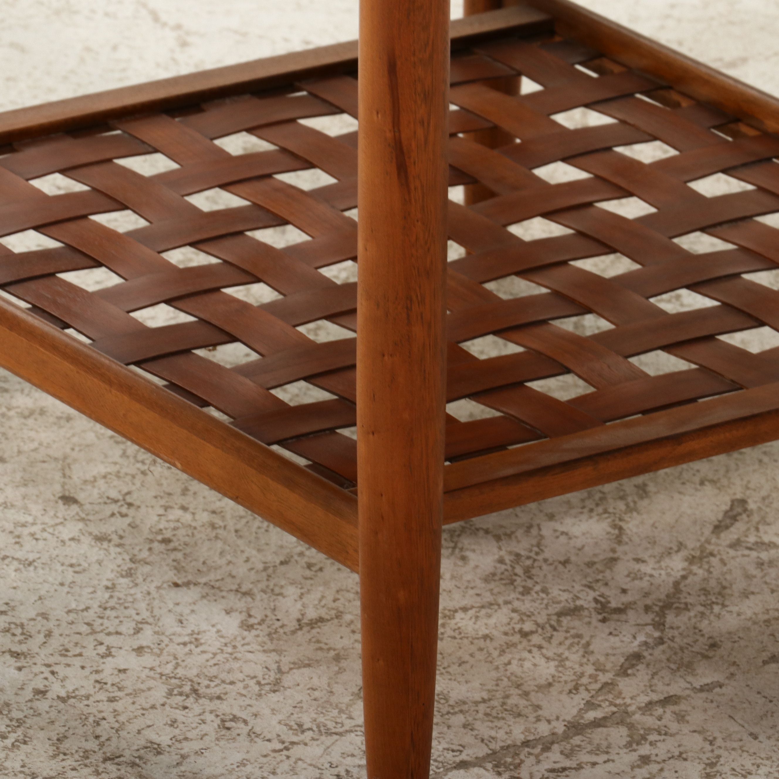 Mid Century Modern Walnut End Table In the Manner of Greta Magnusson-Grossman