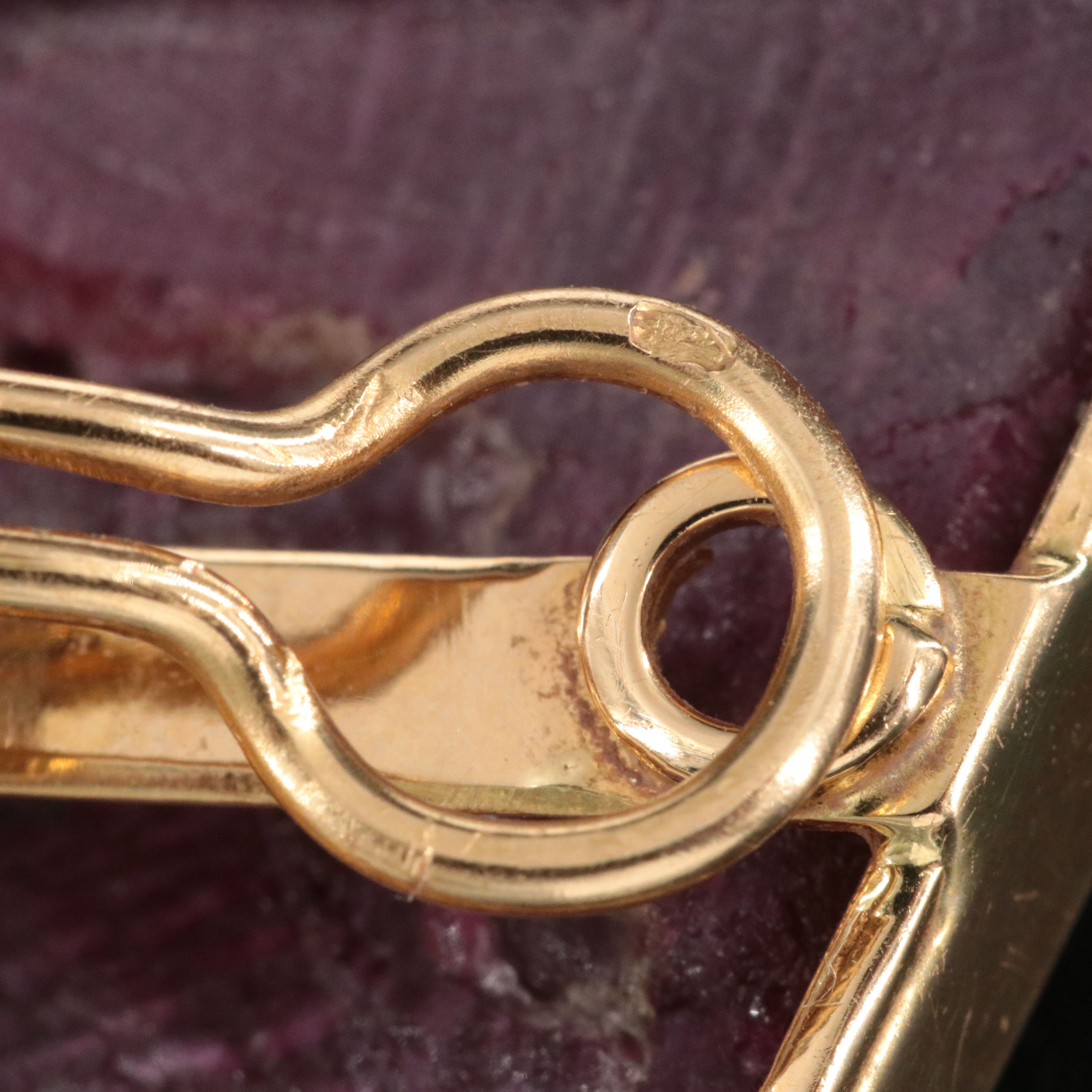 Vintage 18K Ruby and Diamond Earrings Attributed to Jean Vendome, 1970's