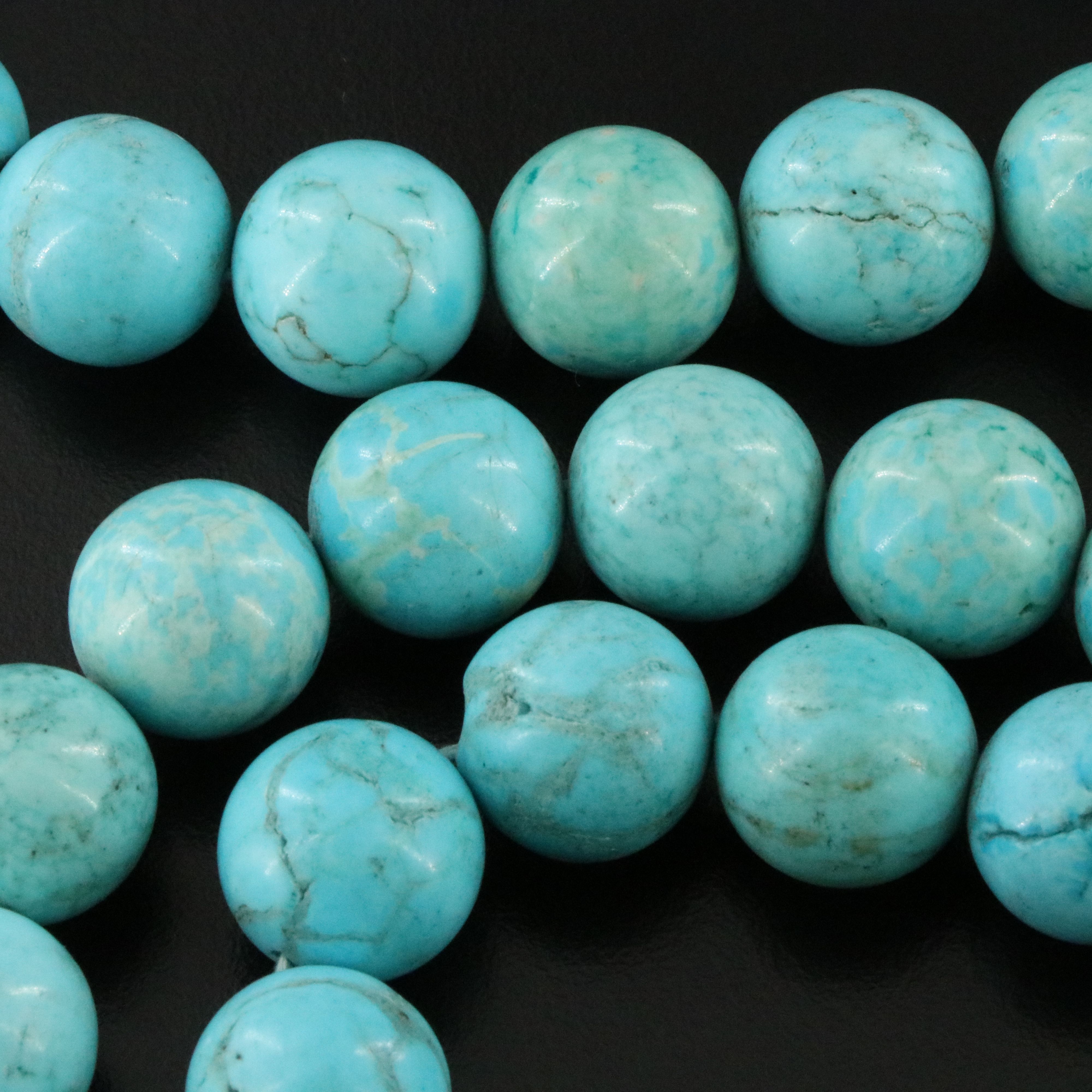Endless Magnesite Bead Necklace