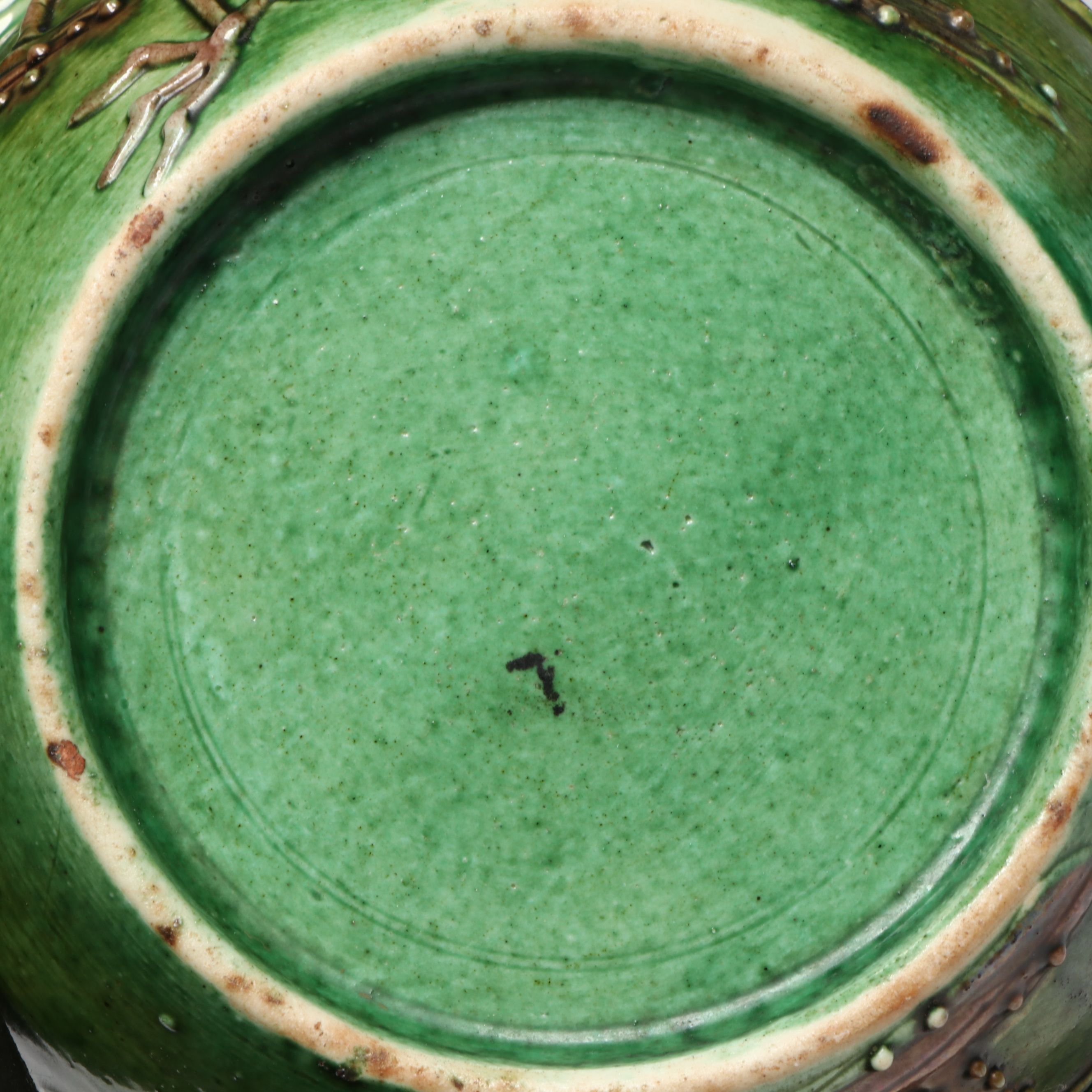 Wang Bingrong Style Majolica Ceramic Ginger Jar