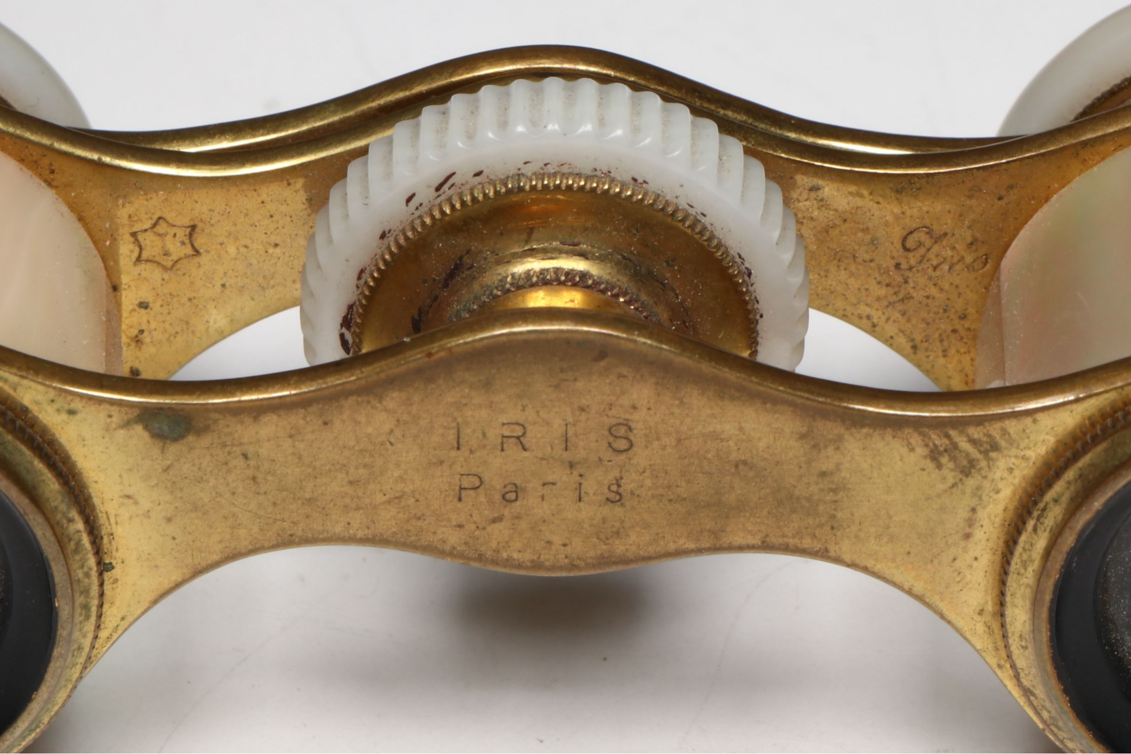 P.W. & L. and Audemair Mother-of-Pearl Opera Glasses, Late 19th/Early 20th C.