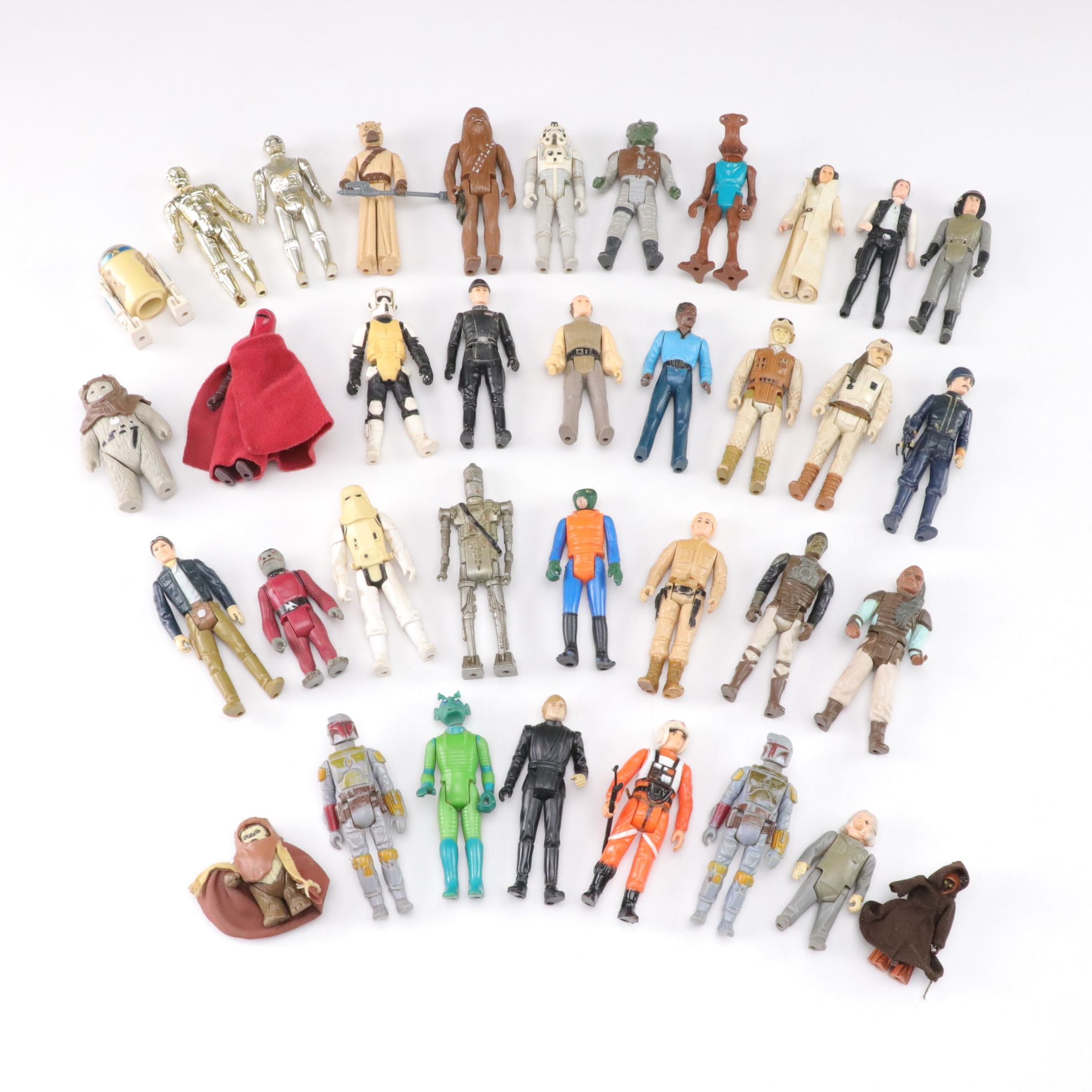 Kenner Star Wars Action Figure Collection with Original Cardbacks